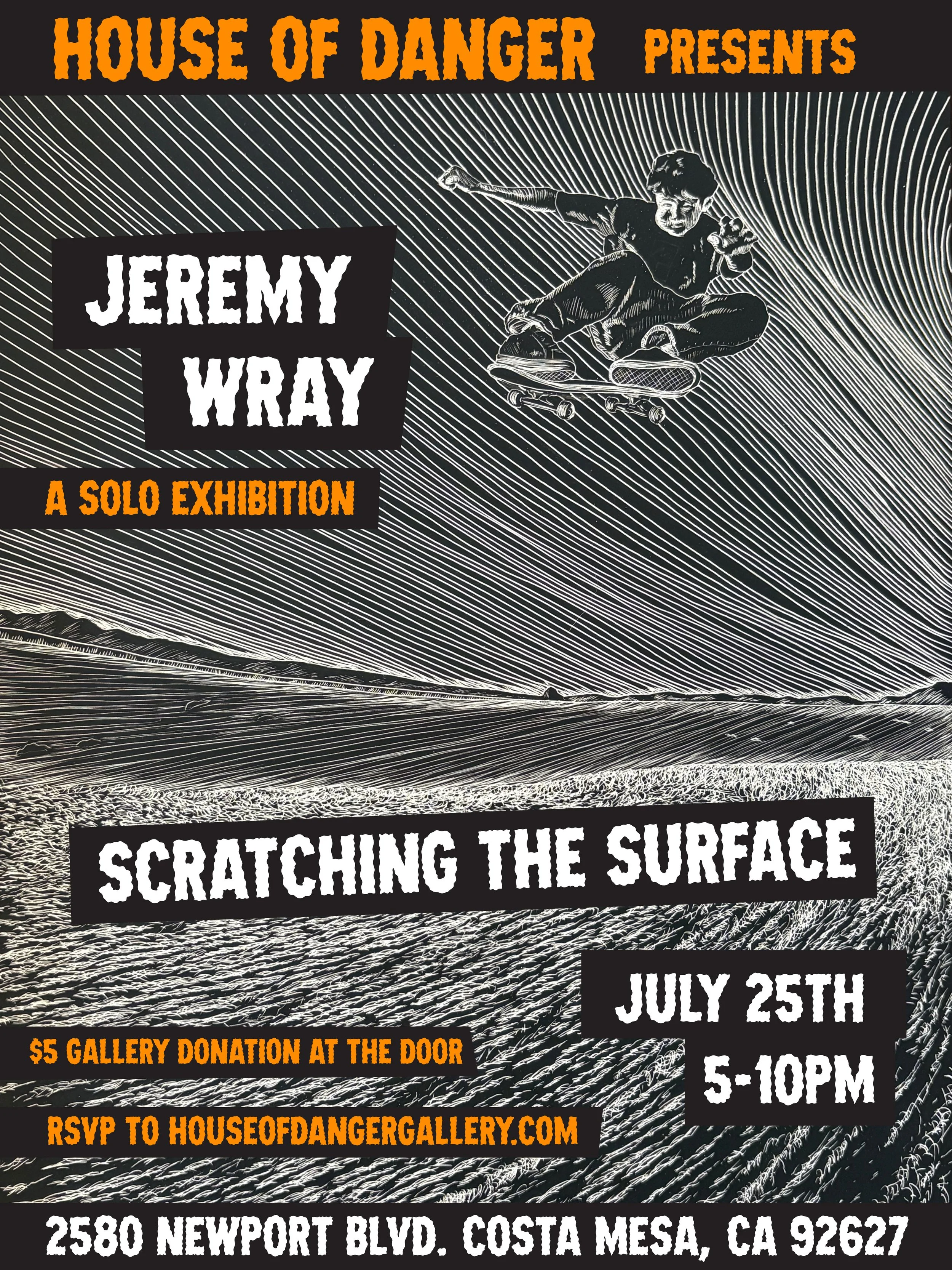 Scratching the Surface - Jeremy Wray Solo Exhibition