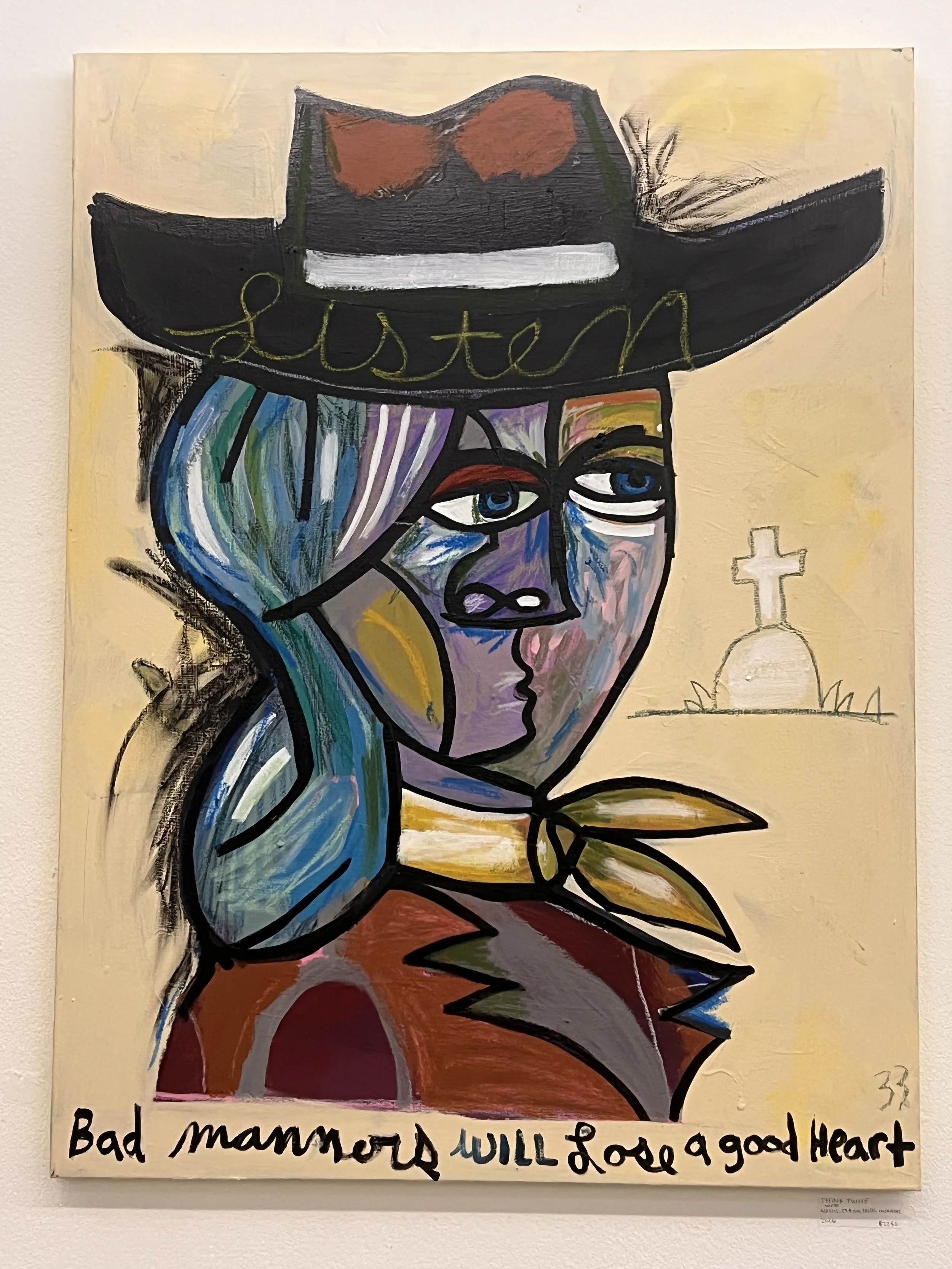 Ben Brough - “Think Twice” original artwork