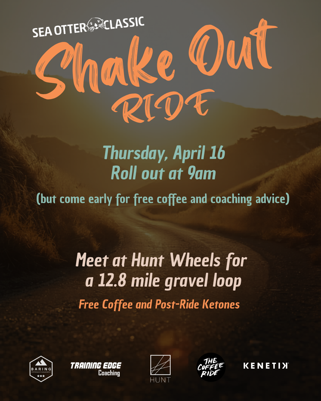 Sea otter shake out Ride 2026