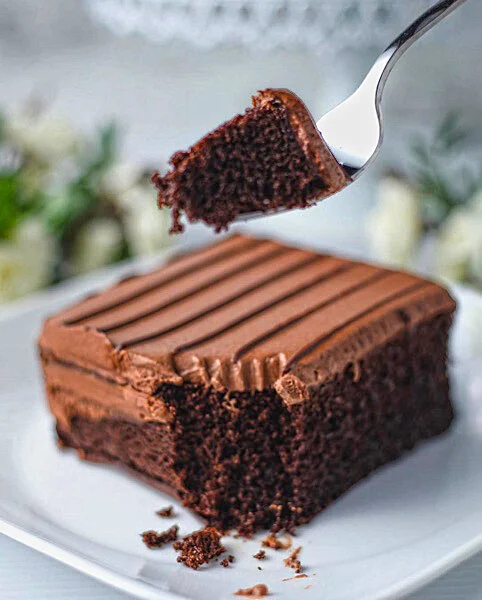 Square Chocolate Cake