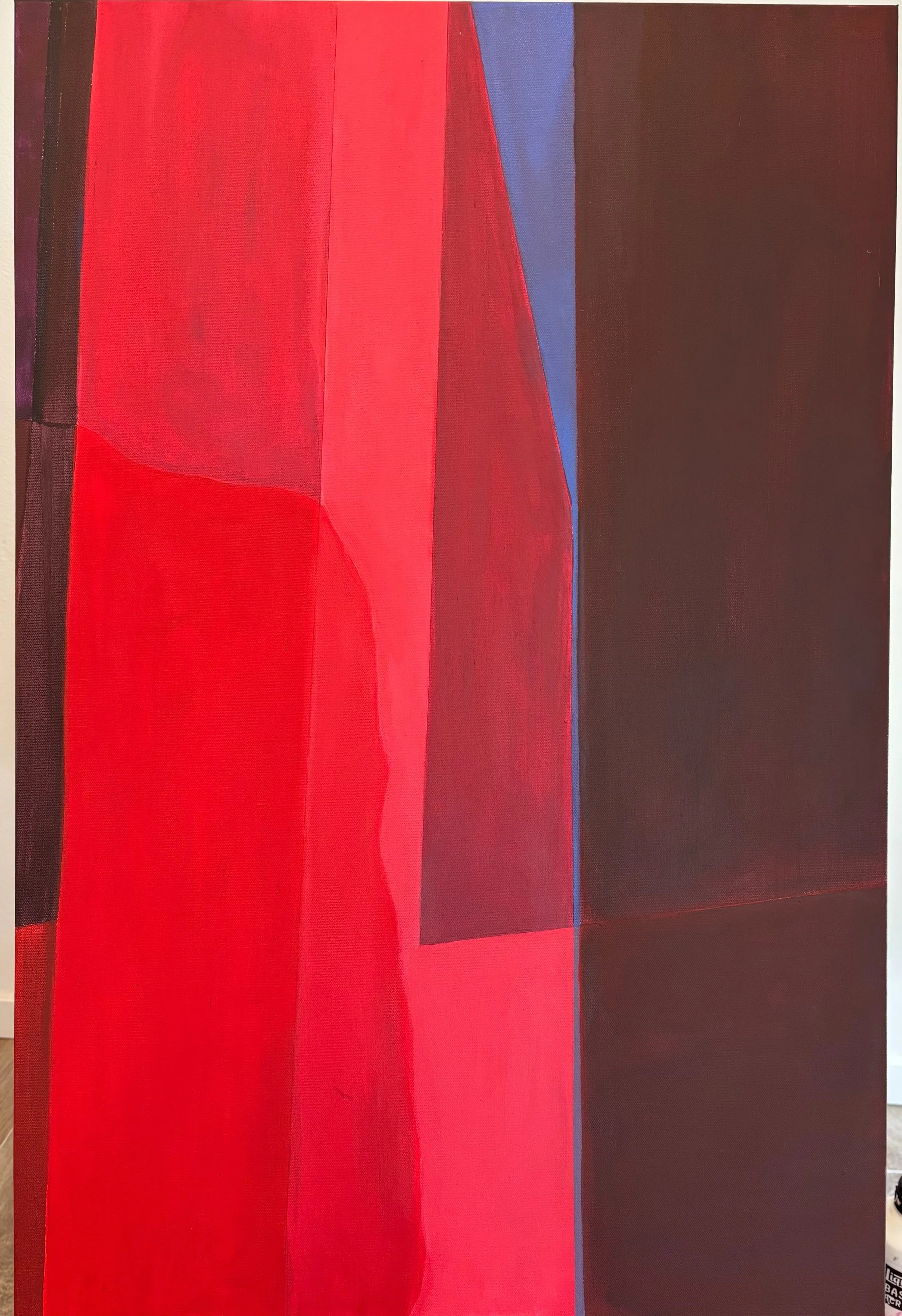 "LUCES DE LA PERLA" 24x36 acrílico sobre lienzo, junio 2025