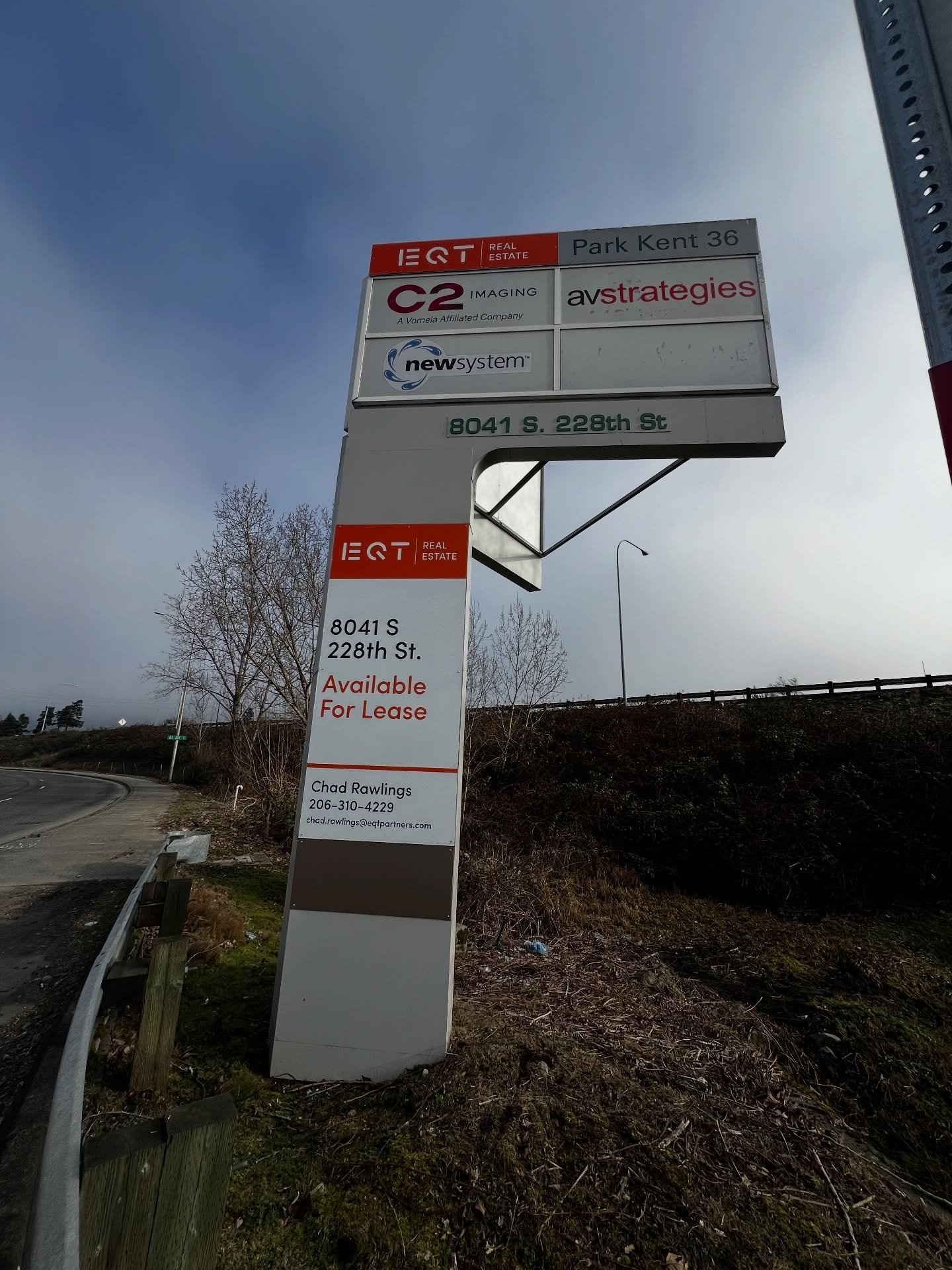 Four sites completed this week for EQT Real Estate. New 12&rsquo; post and panel sign, tenant panels, pylon signs, and lots of refreshed vinyl. Everything turned out nice and clean!