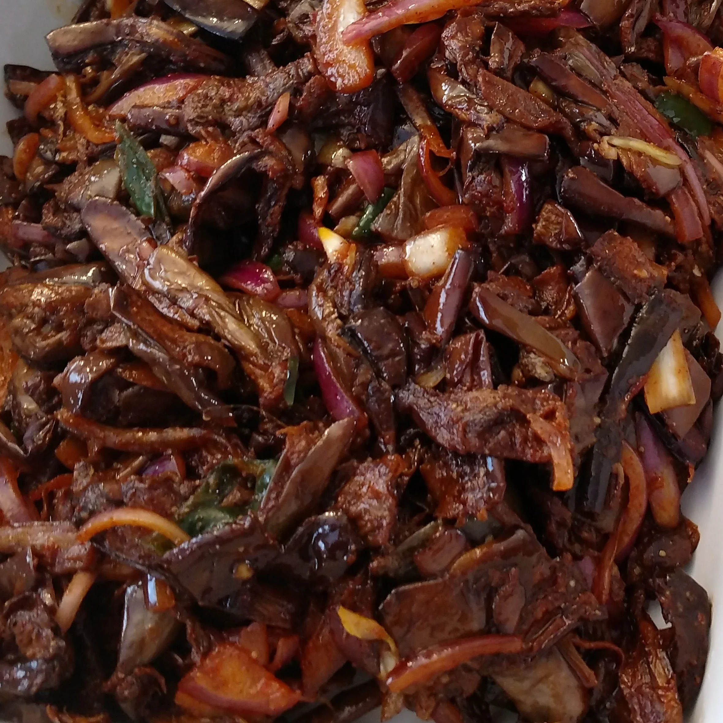 Batu Moju ((Egg Plant Pickle)