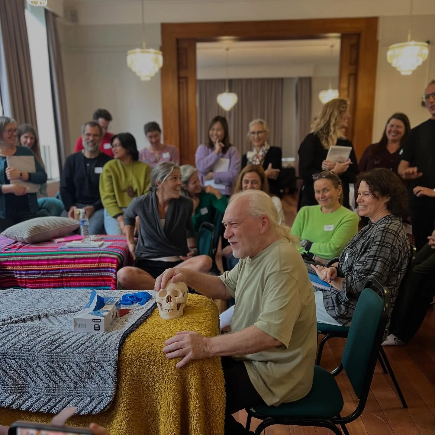 etienne peirsman teaching Craniosacral therapy