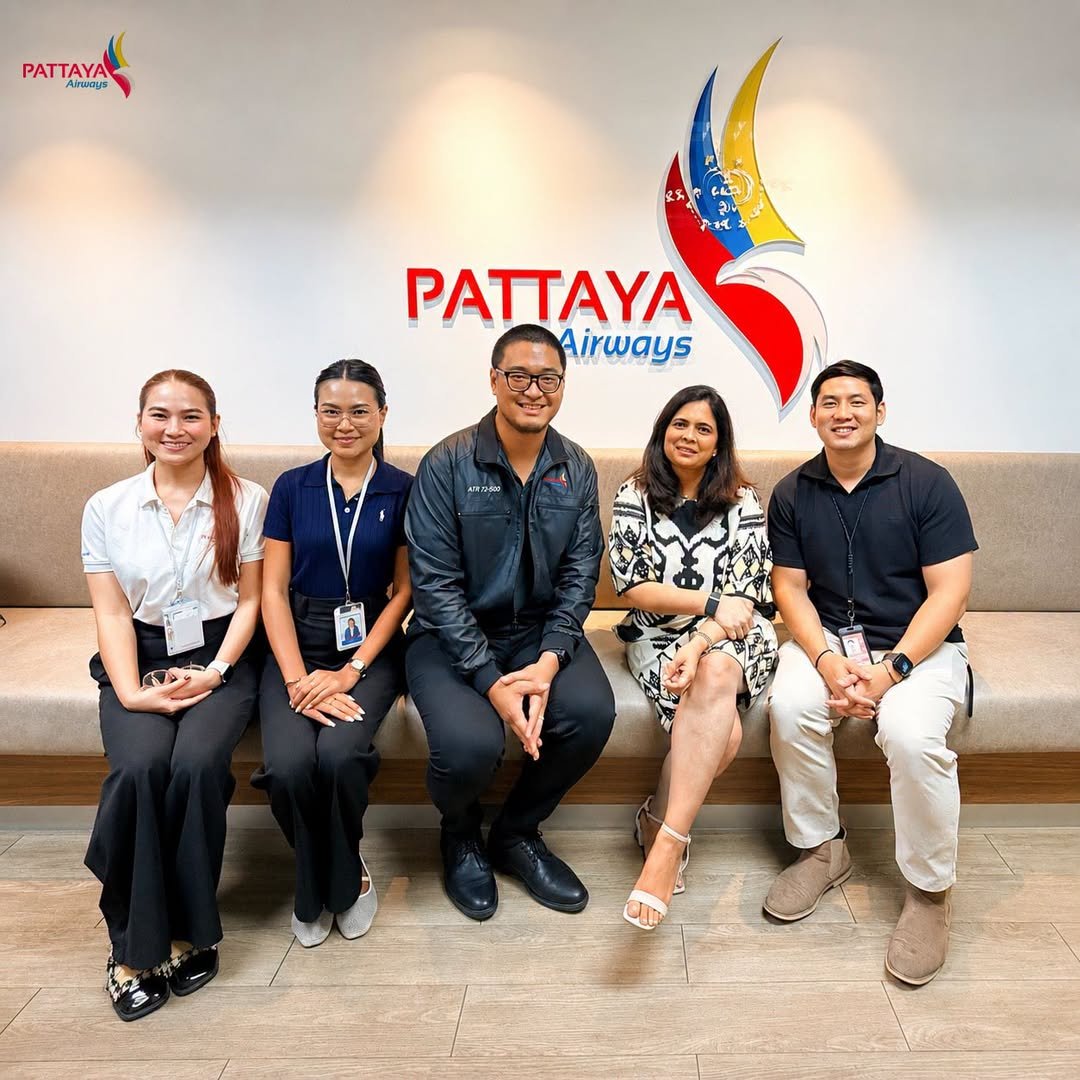 The Ground Operations and Commercial Department of Pattaya Airways Co., Ltd. was pleased to welcome representatives from Air Charter International during their visit to the company's headquarters.