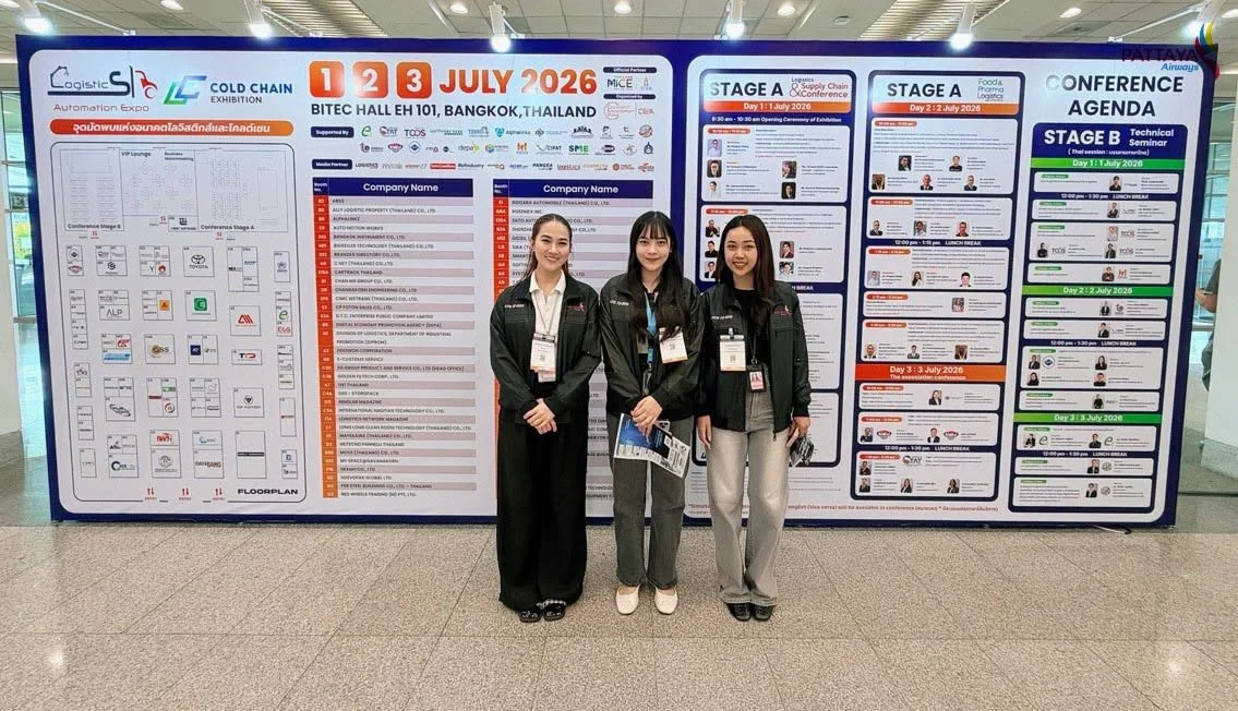 Pattaya Airways and Pattaya Inter Cargo Solutions attended the Logistics Automation Expo  &amp; Cold Chain Exhibition 2026 to explore the latest innovations in logistics and supply chain management.