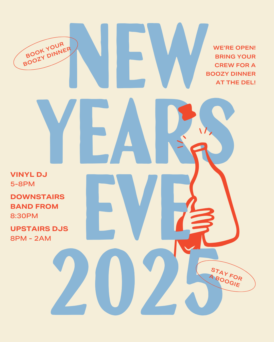 NEW YEAR’S EVE AT THE DEL