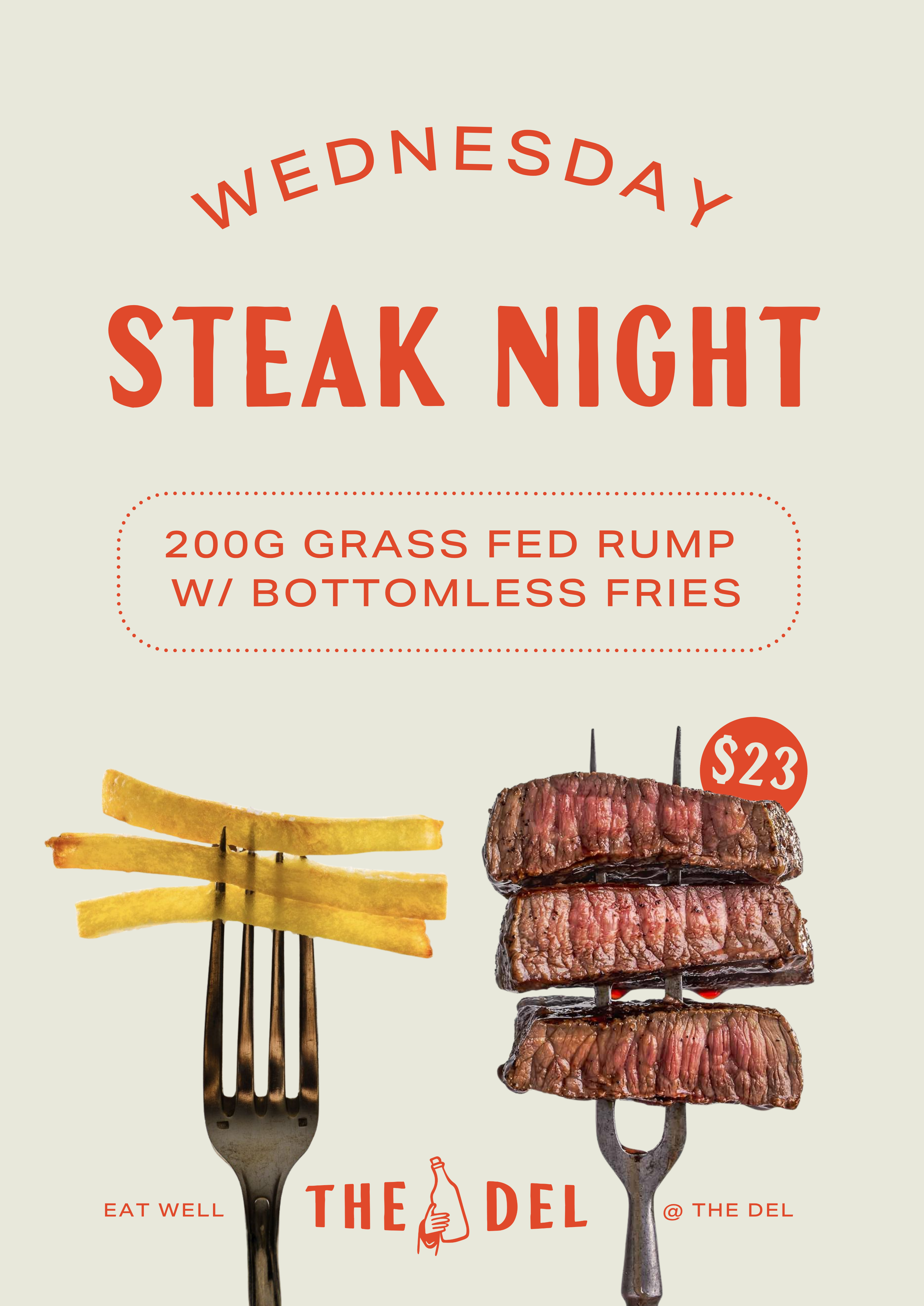 Wednesday Special: Steak Night