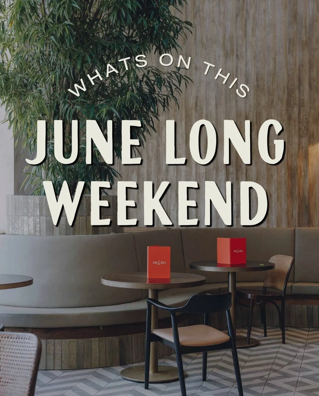 The long weekends looking pretty good from where we&rsquo;re sitting. 

Good food. 
Good drinks. 
Good company. 

We&rsquo;ll take care of the rest.