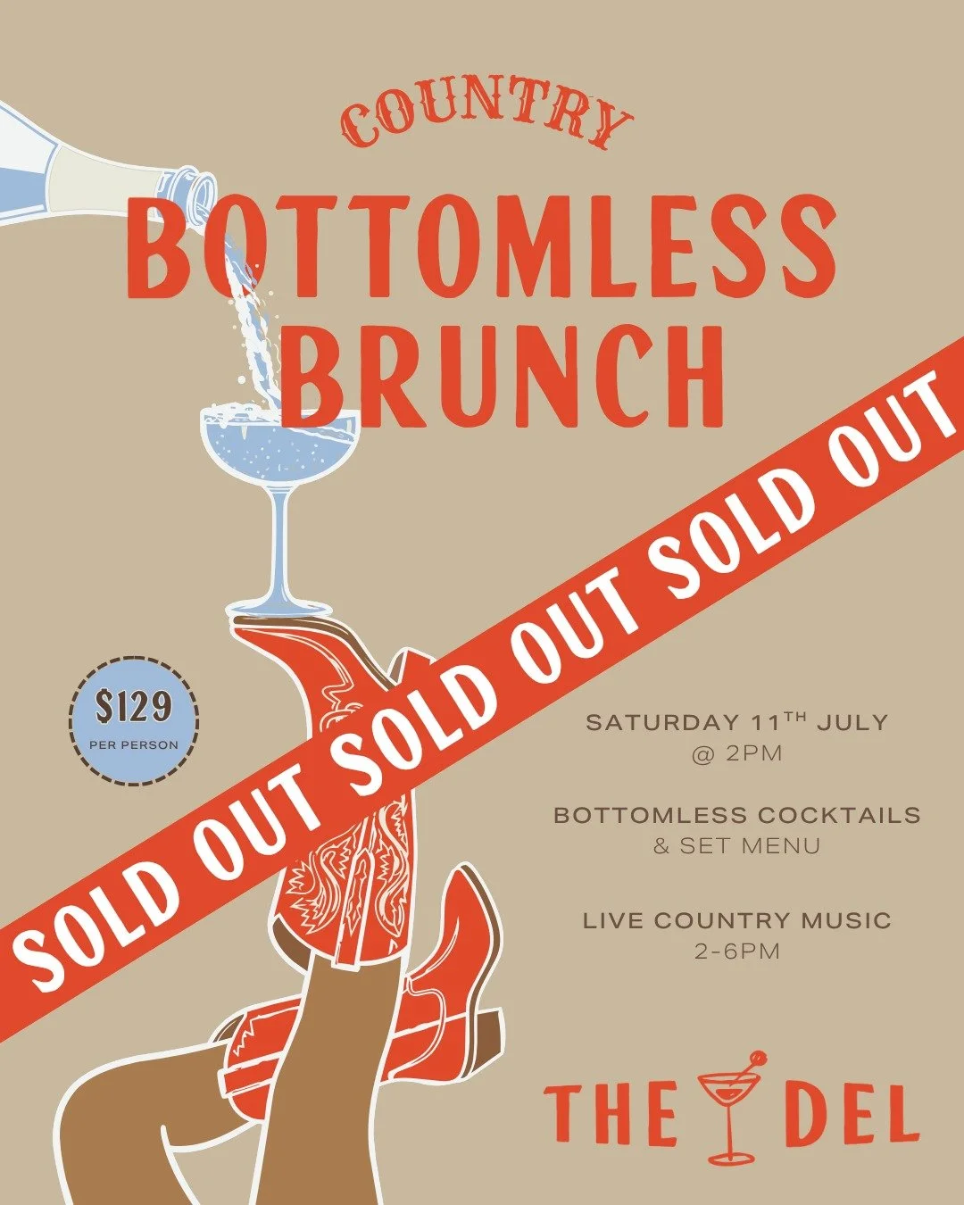 YEEHAW 🤠

You sold it out.

Every. Single. Seat.

If you're feeling a little FOMO right now, we'd suggest getting your name down for the next one before we announce it... 👀

Register your interest via the link in bio.