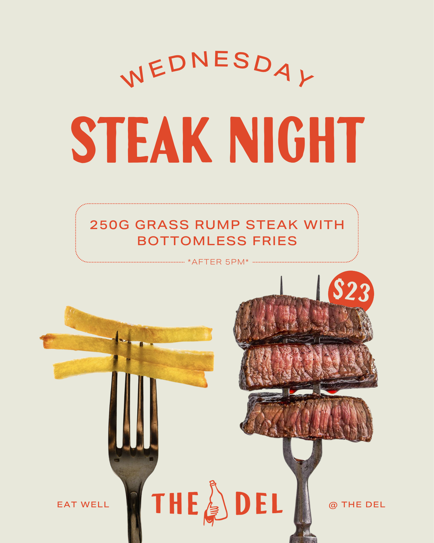 Wednesday Special: Steak Night