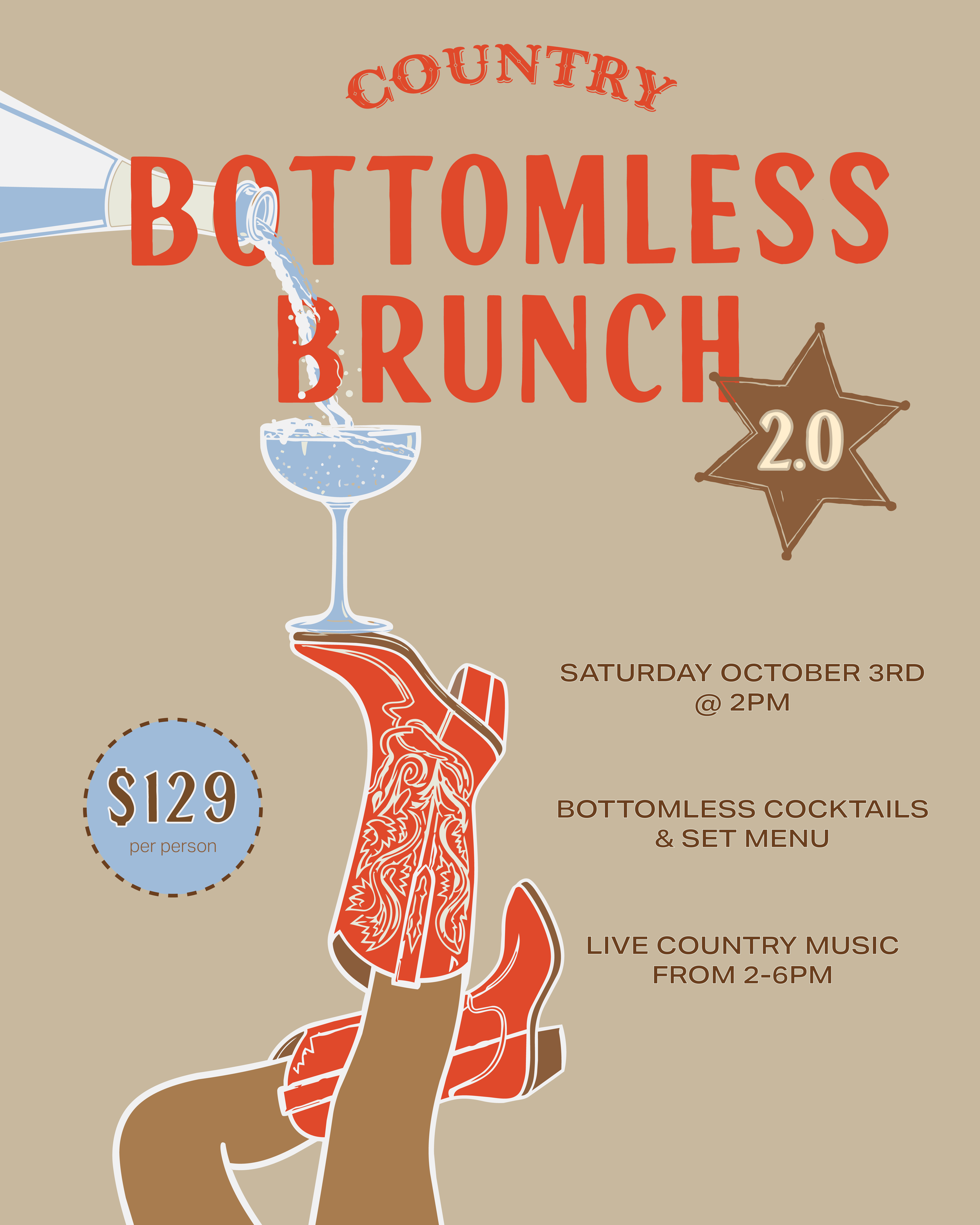 Country Bottomless Brunch