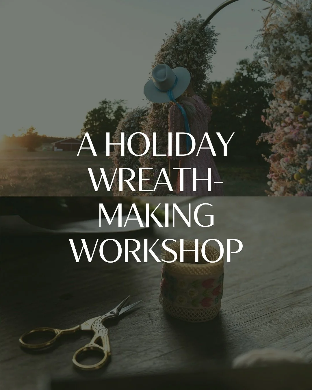 ✨ Traverse City friends! ✨
Just a few seats left for my holiday wreath-making workshop on Saturday, Nov 22 &amp; Sunday, Nov 23 🌲

Most tickets got snatched up by my newsletter subscribers, so now is the time to secure your seat!

This year, Marissa