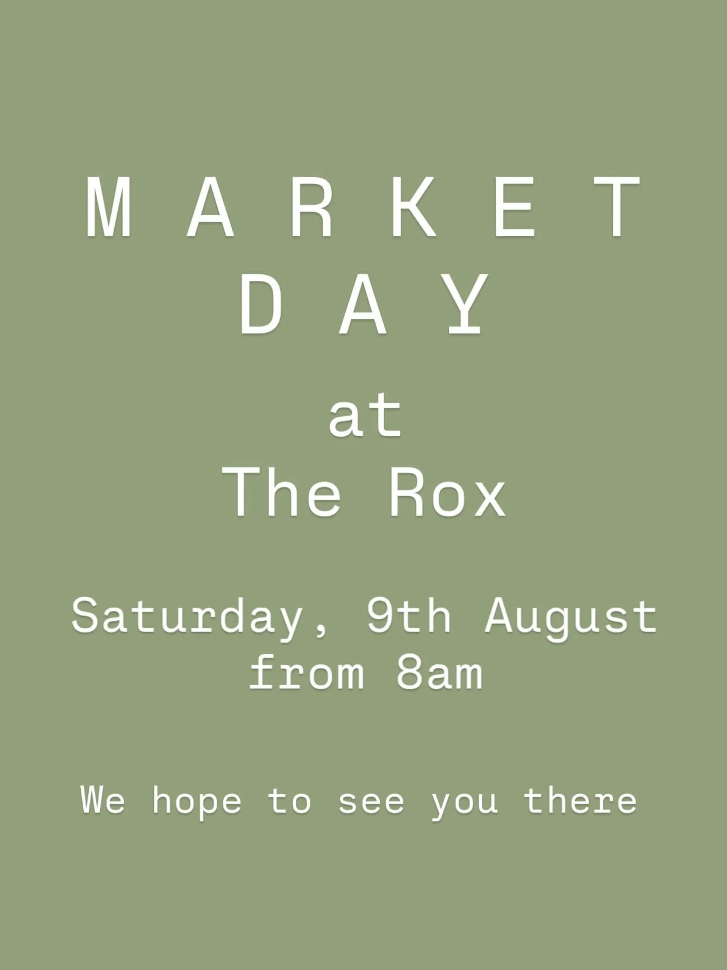 M A R K E T  D A Y

If you&rsquo;ve missed ordering a hamper, wish to grab some more beef and lamb to stash in the freezer or simply prefer to try a few cuts of our beef and lamb before committing to a whole hamper, please pop in and see us @roxburgh