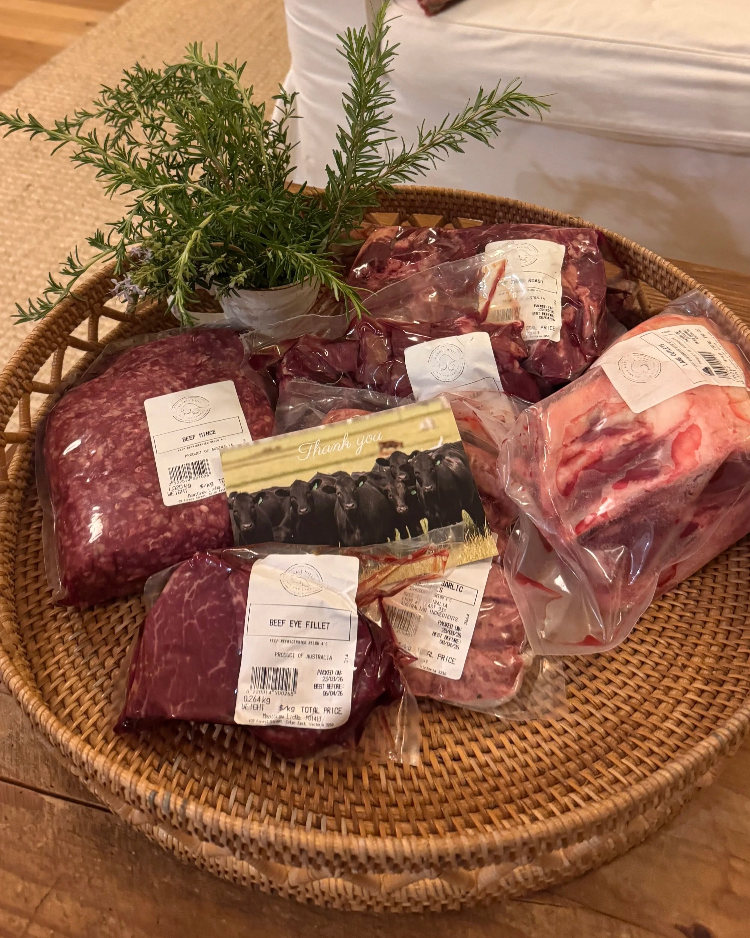 SUNNY AUTUMN BREAK Beef and Lamb Hamper 10kg