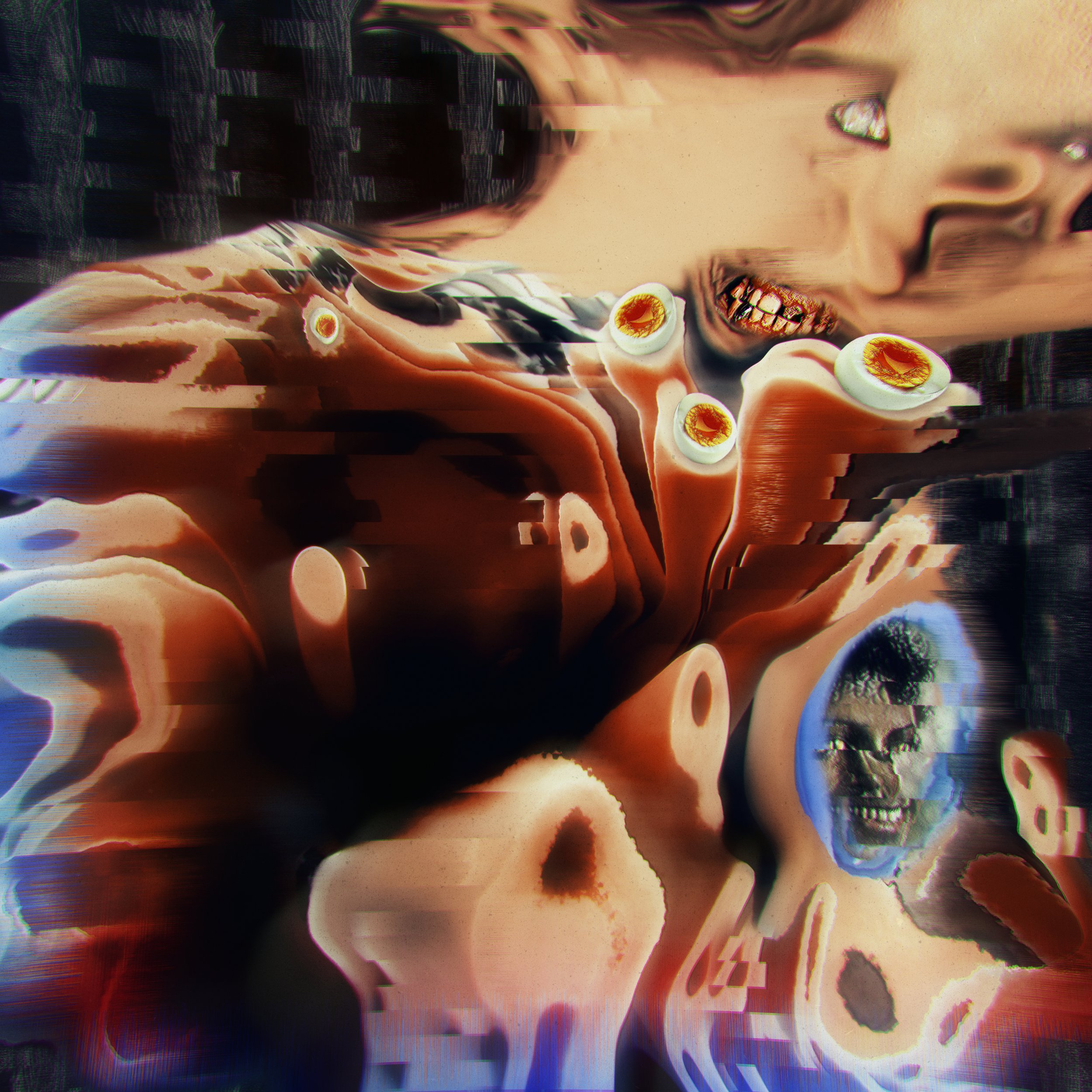 In the transfiguration between Michael and the werewolf — 11. Artwork by Oscar Enderstein.