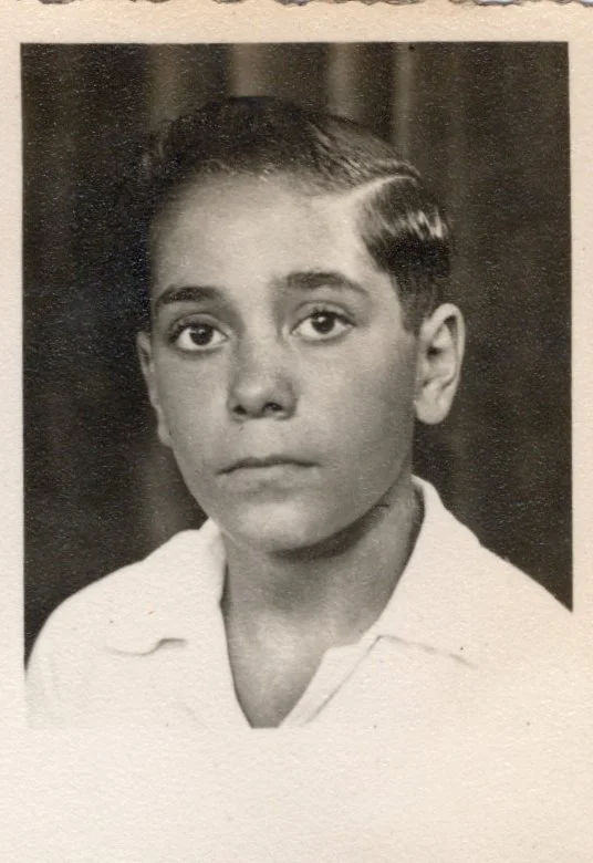 Jacques Berouti as young boy.
