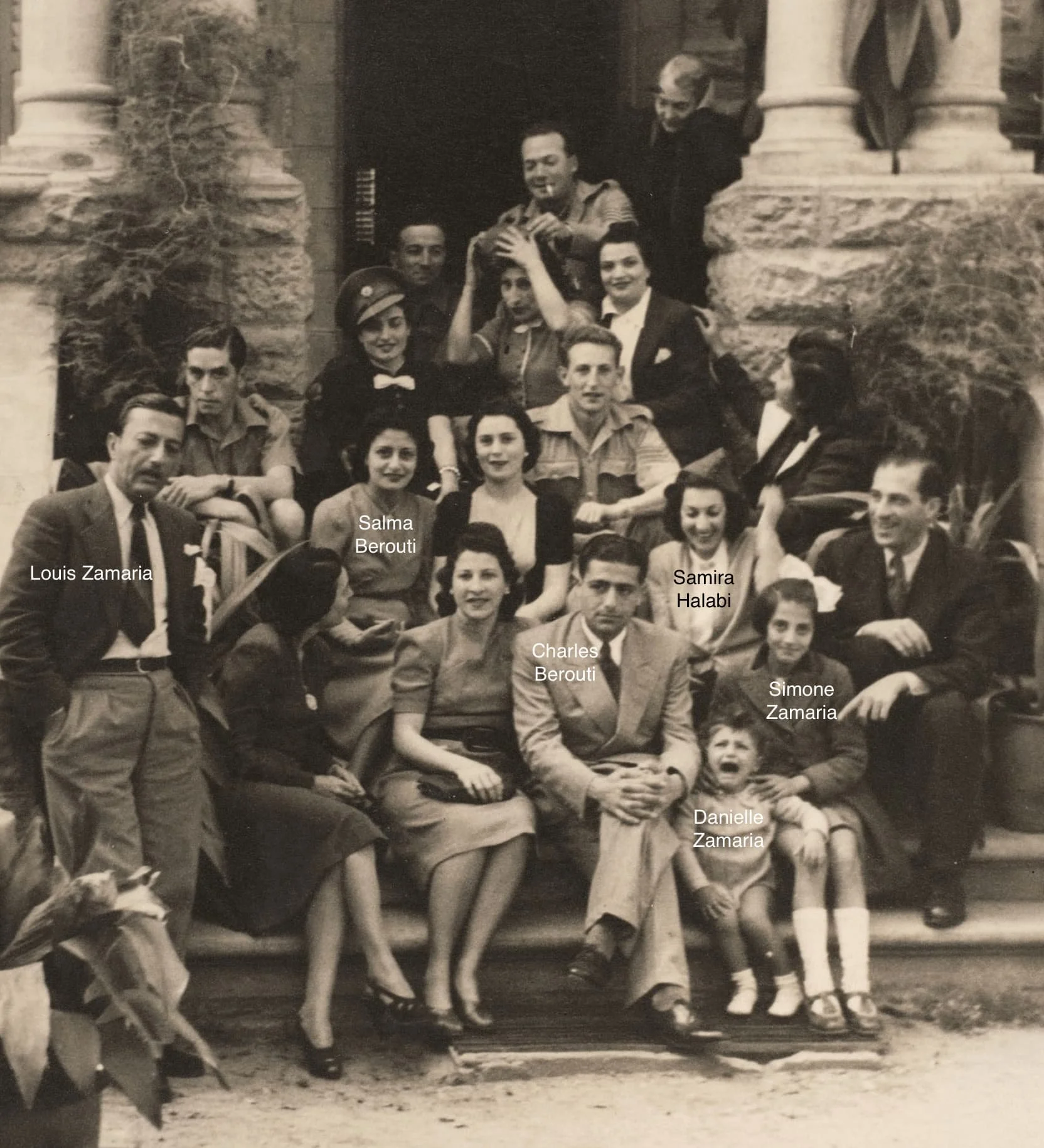 Friends in Jaffa, 1942