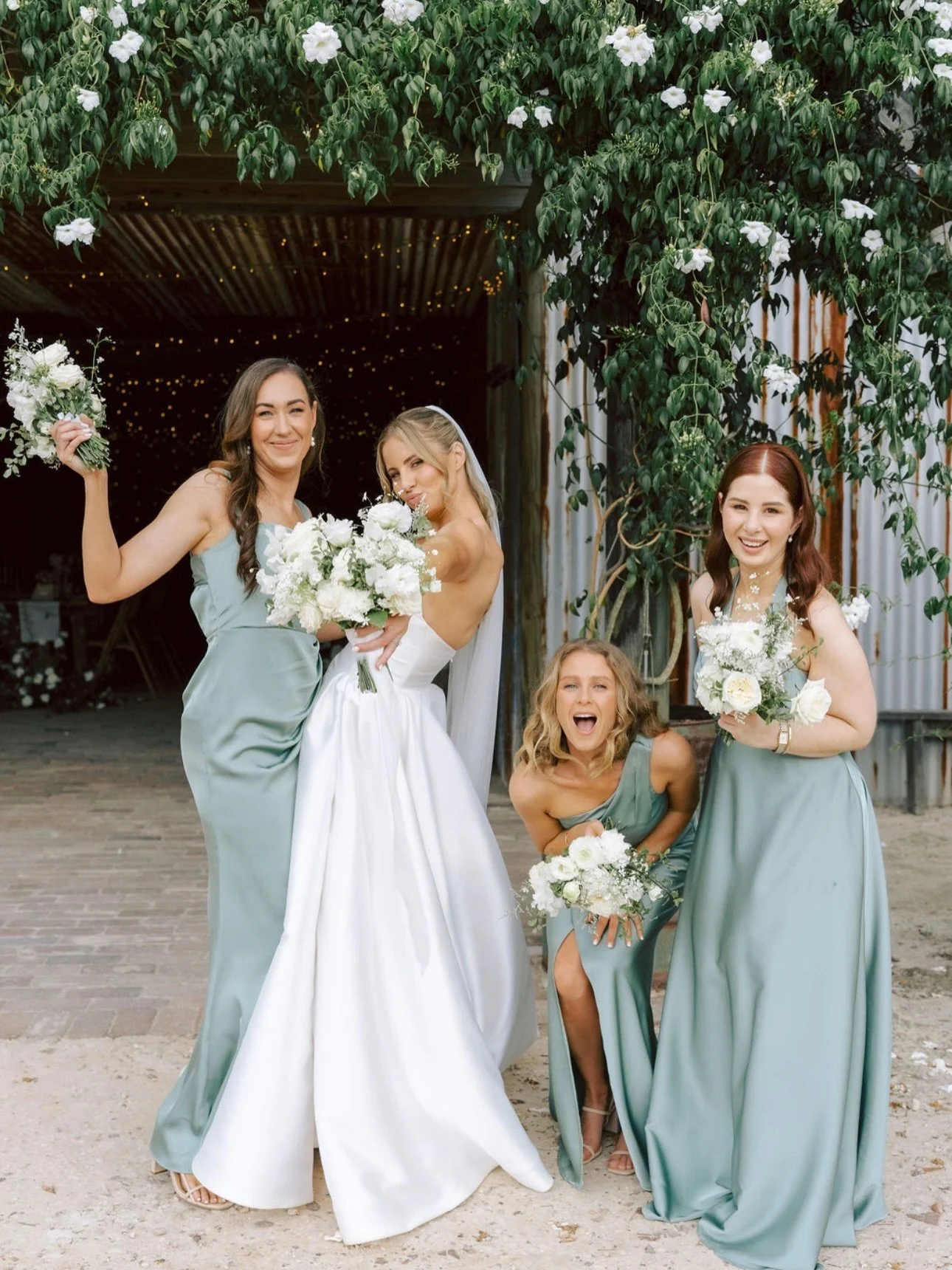 Bridal party must ~ bringing the big energy 🏹💫