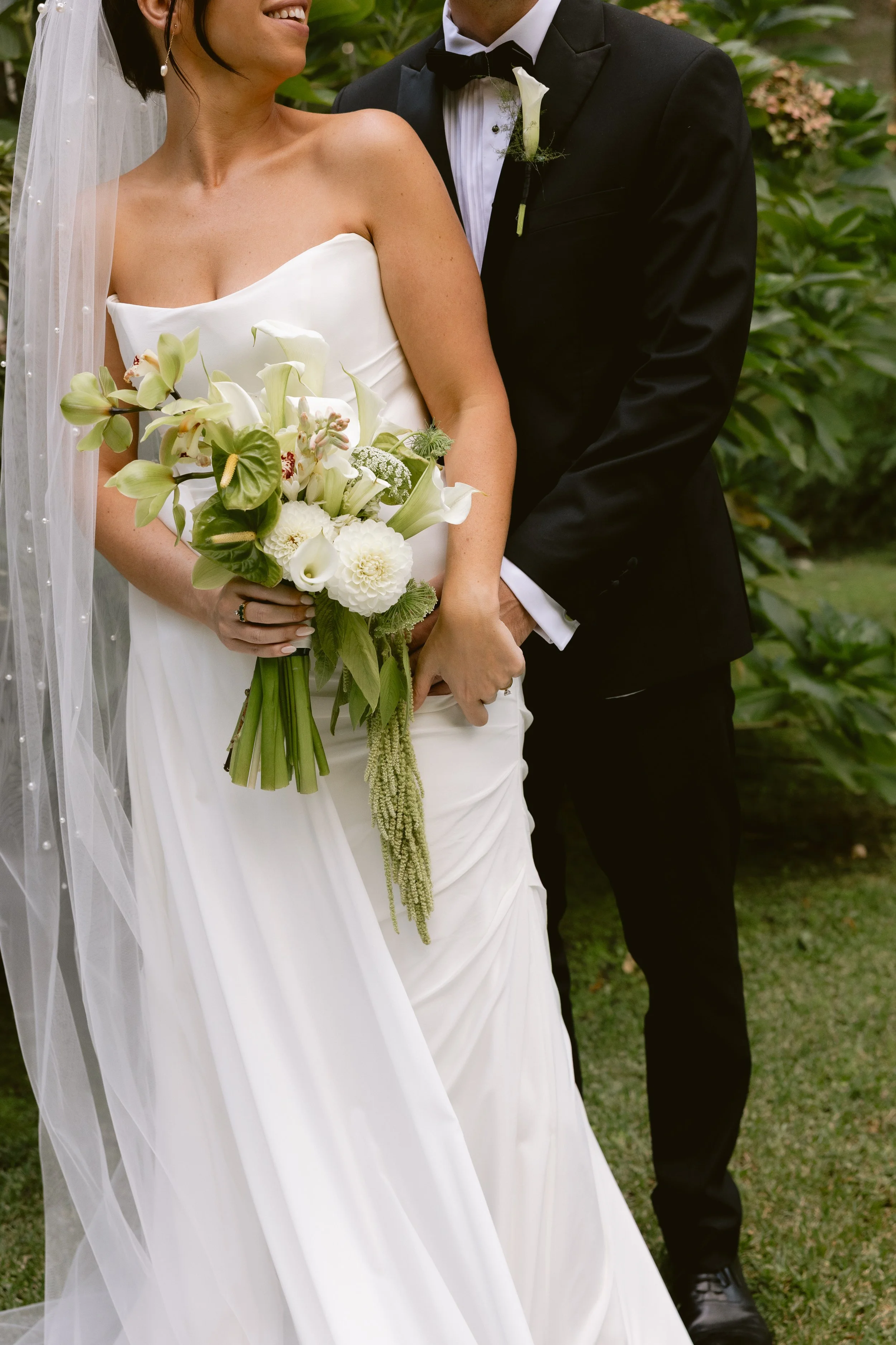 calla lillie bouquet, hunter valley wedding florist