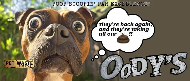Oody's Pet Waste Removal Services in Huntsville, Alabama.
