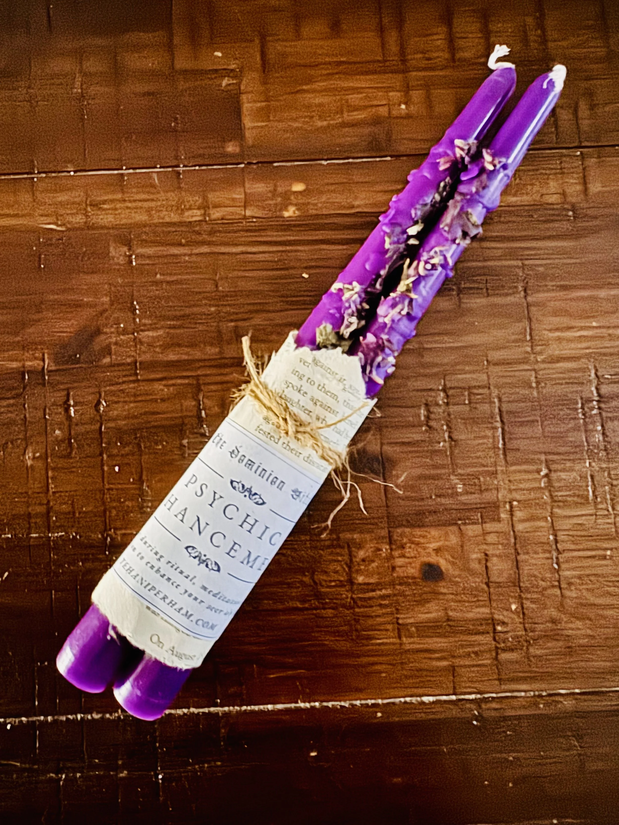Dressed Spell Candles