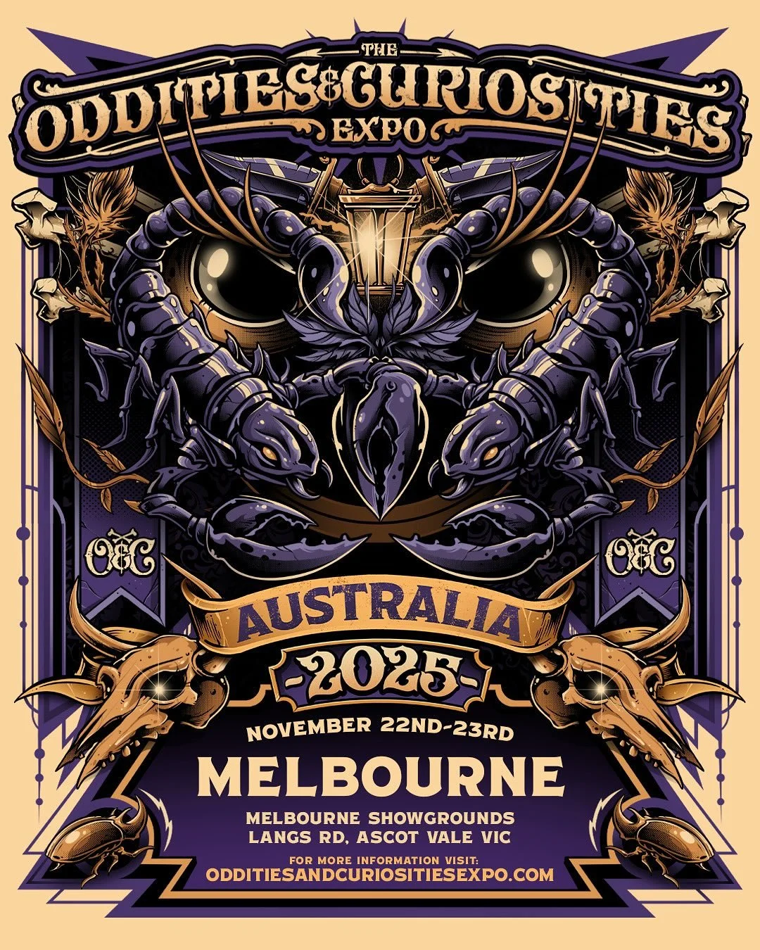 Ready for Melbourne @odditiesandcuriositiesexpo !. Here are some pieces that will be featured. Looking forward to seeing you all! The excitement is building. 👹