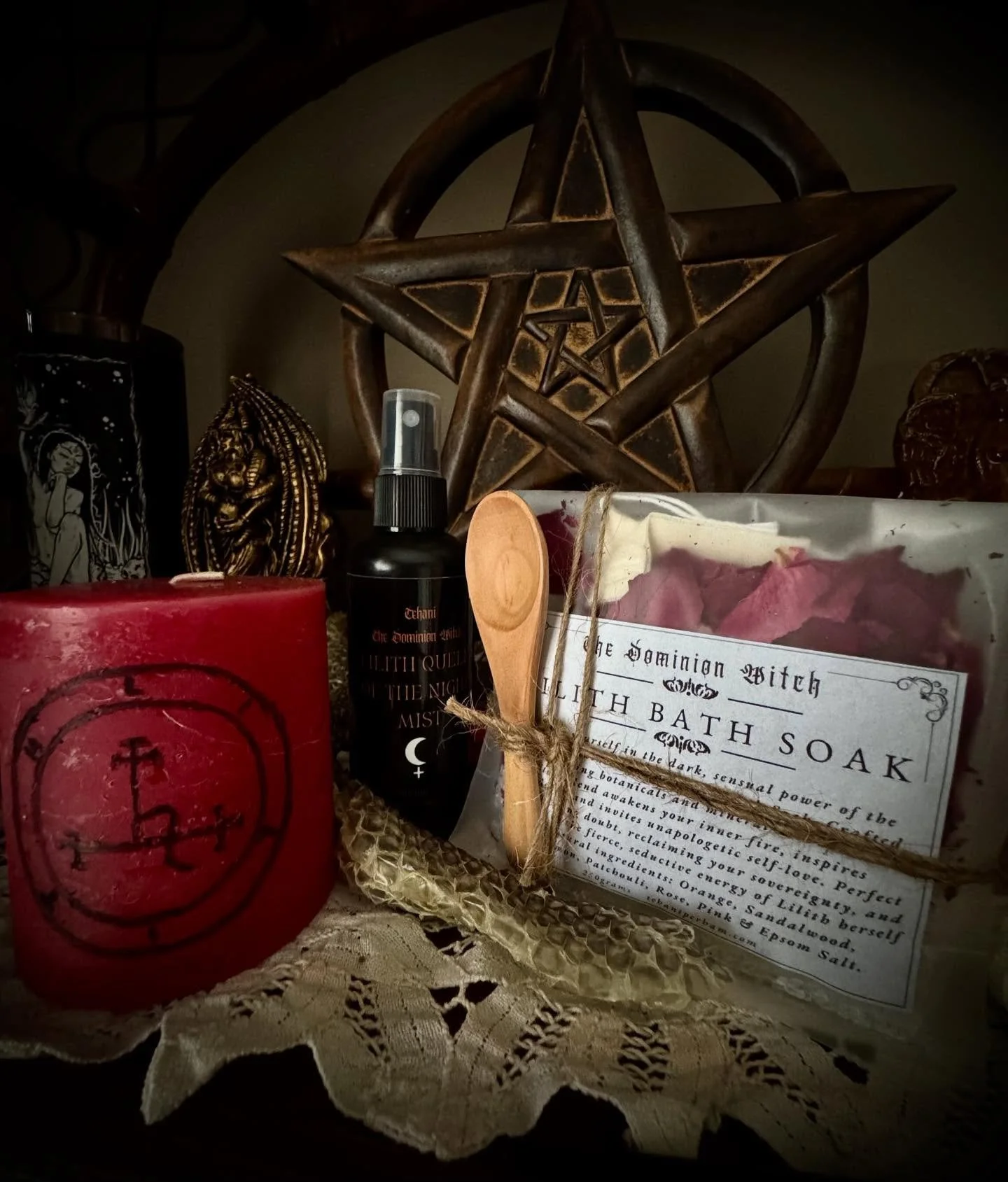 It&rsquo;s almost gifting season and to help you with decisions and great deals, we have released 2 types of Lilith Bundles for all you darklings. A limited edition of bundles are being added to the online store now. Website link in bio. Ave Lilith ?