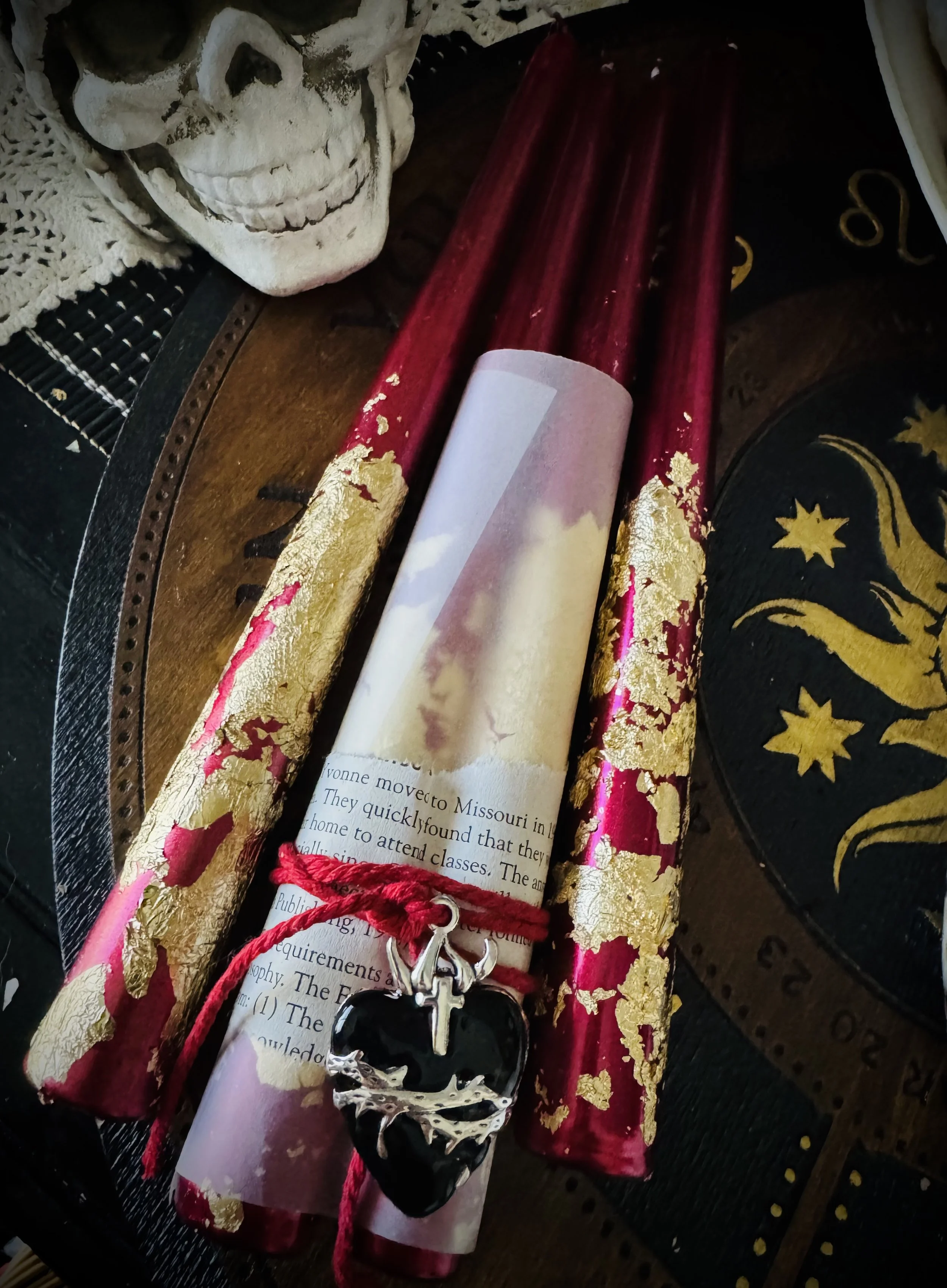 Dark Goddess Ritual Candle Pack