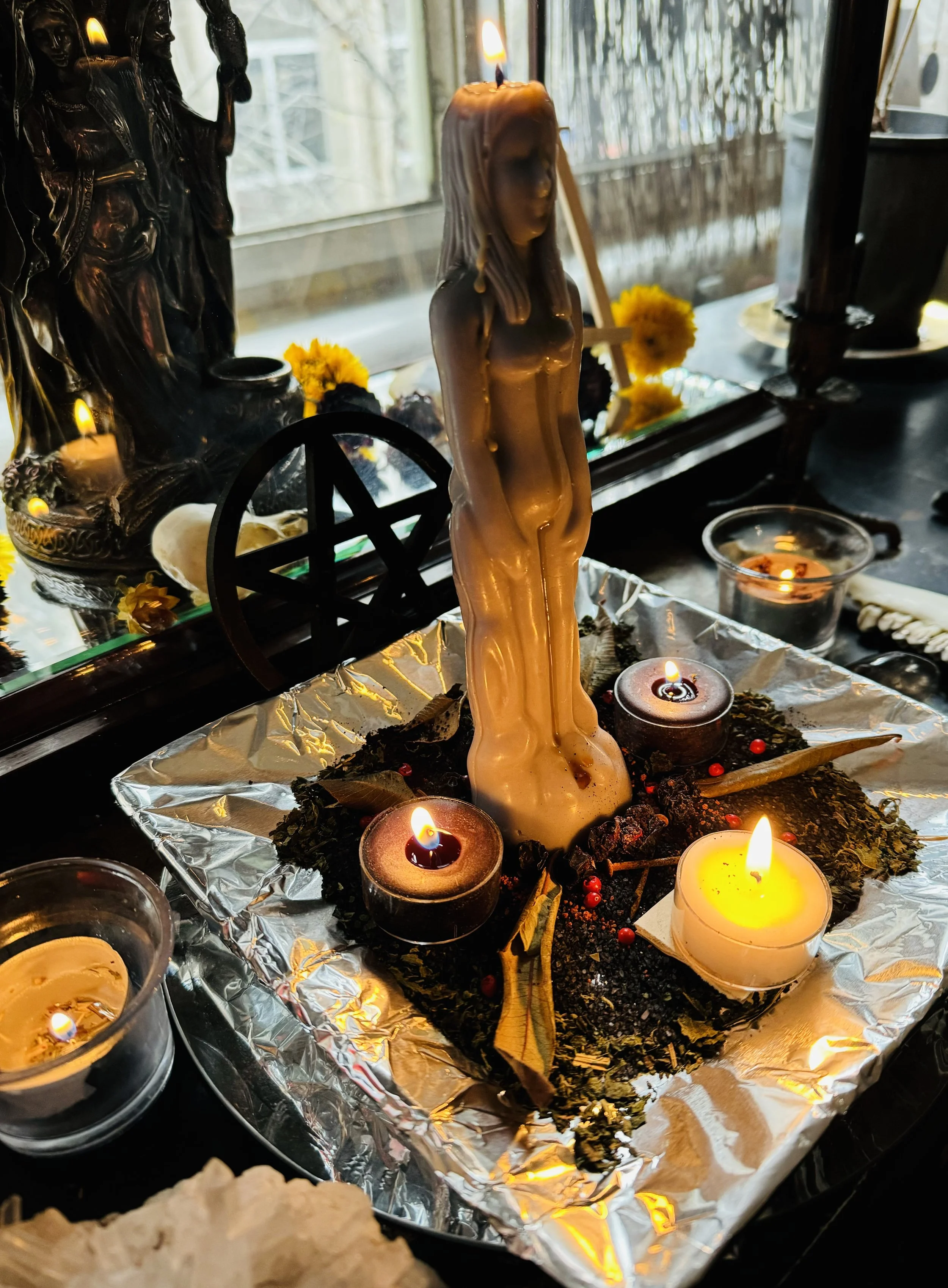 Fiery Wall of Protection Spell