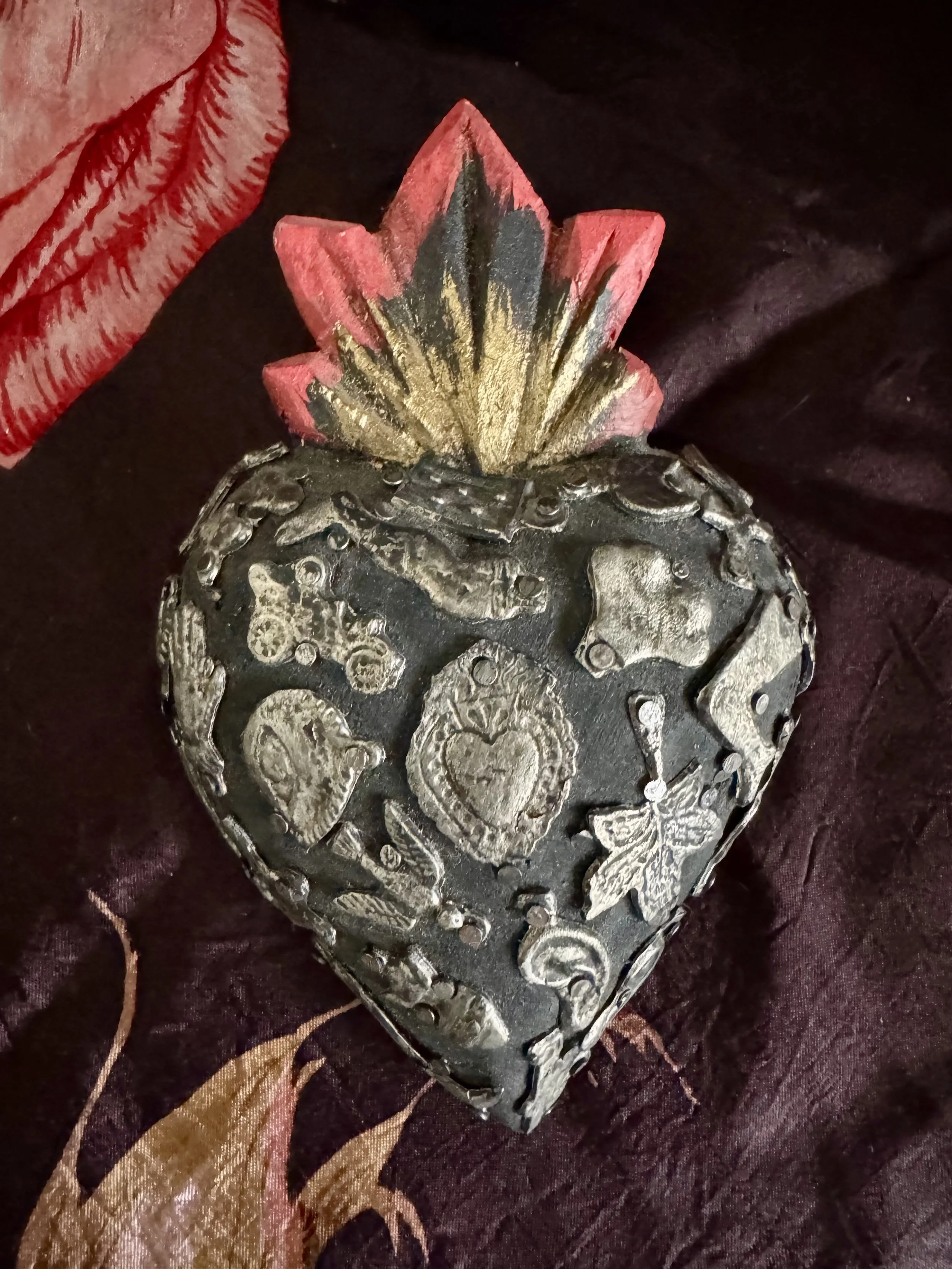 Milagros Heart Wall Hanging