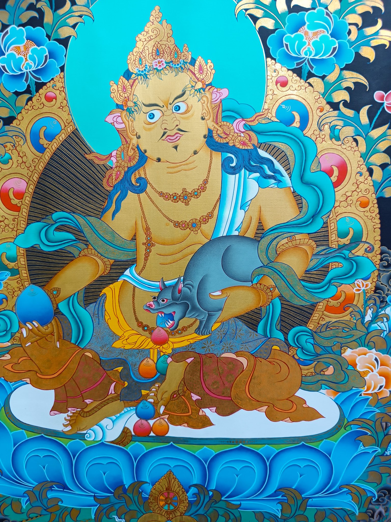 Dzambhala; ཛམ་བྷ་ལ་; 财神