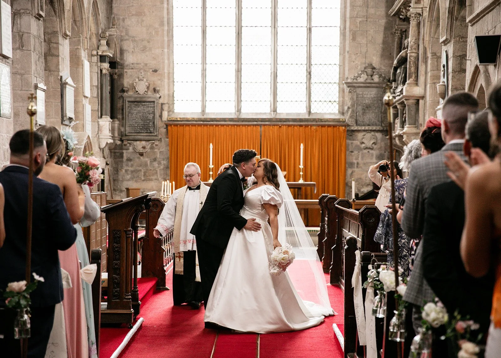 Countryside church wedding