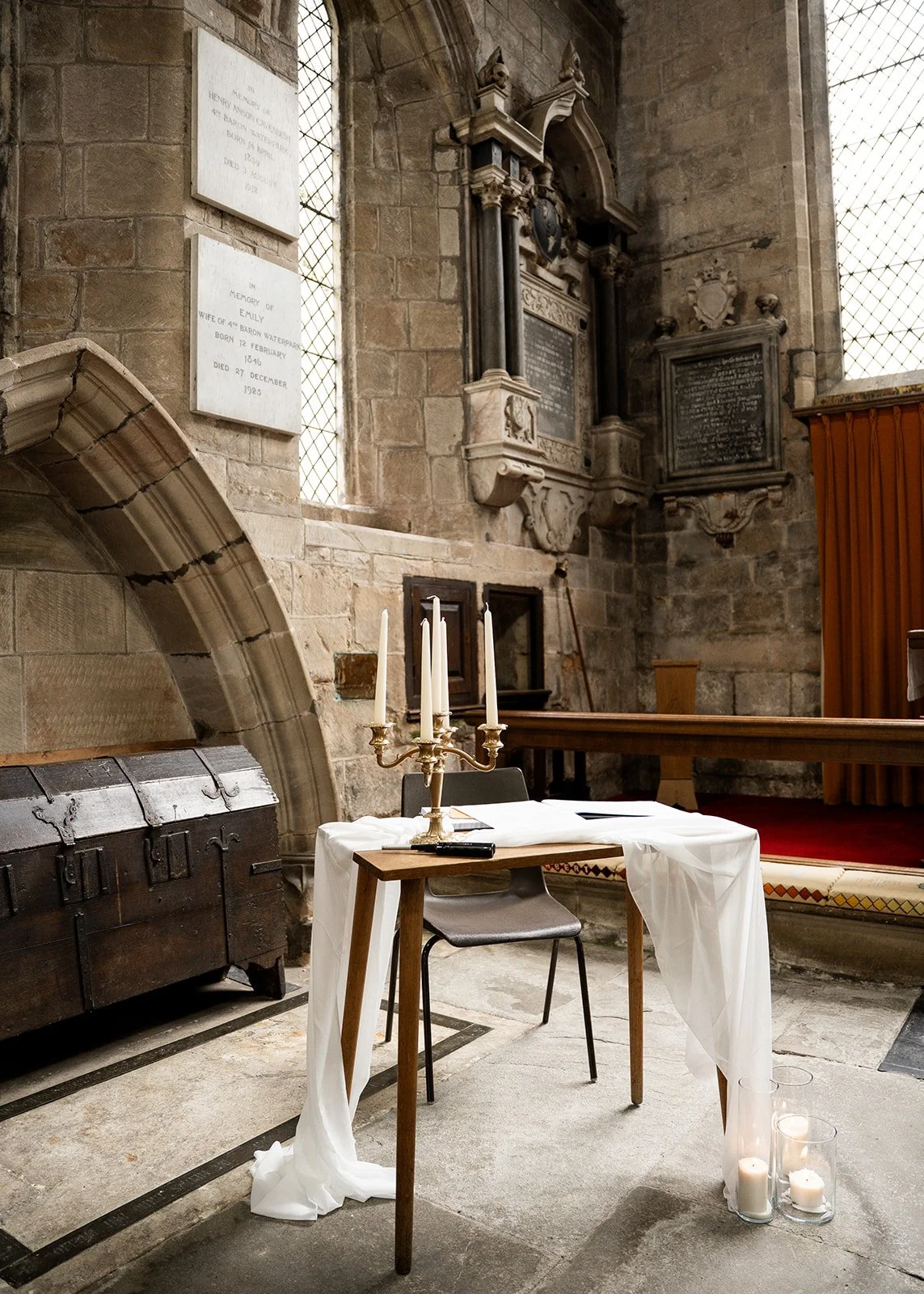 luxury church wedding