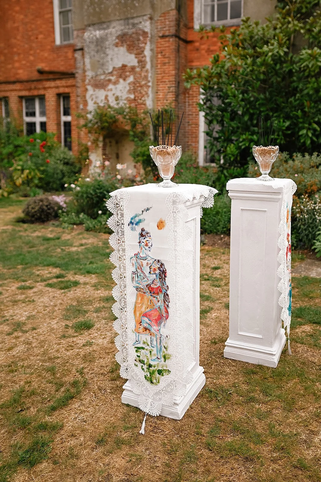 Unique wedding ceremony decor