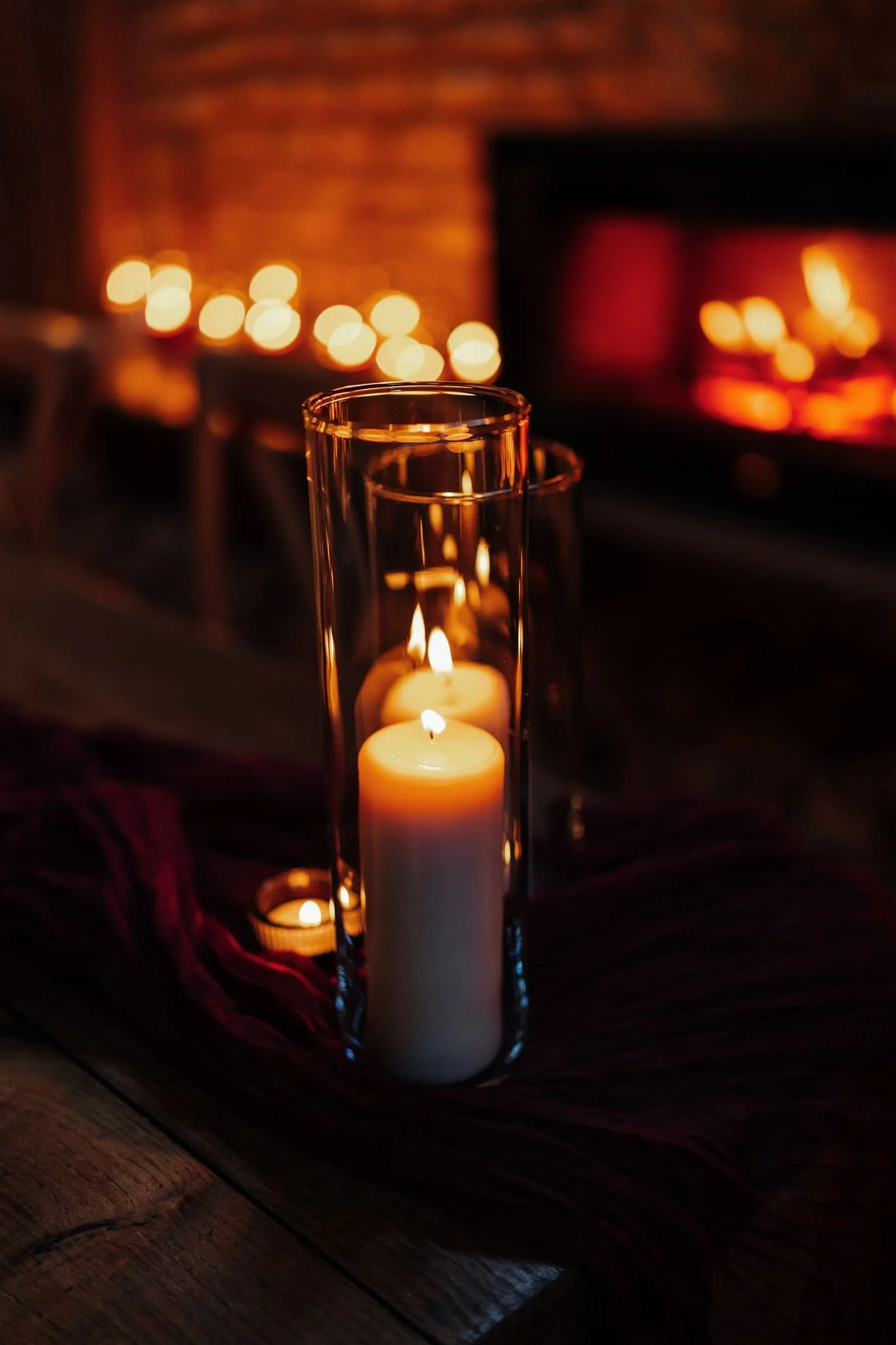 Cosy winter wedding venue