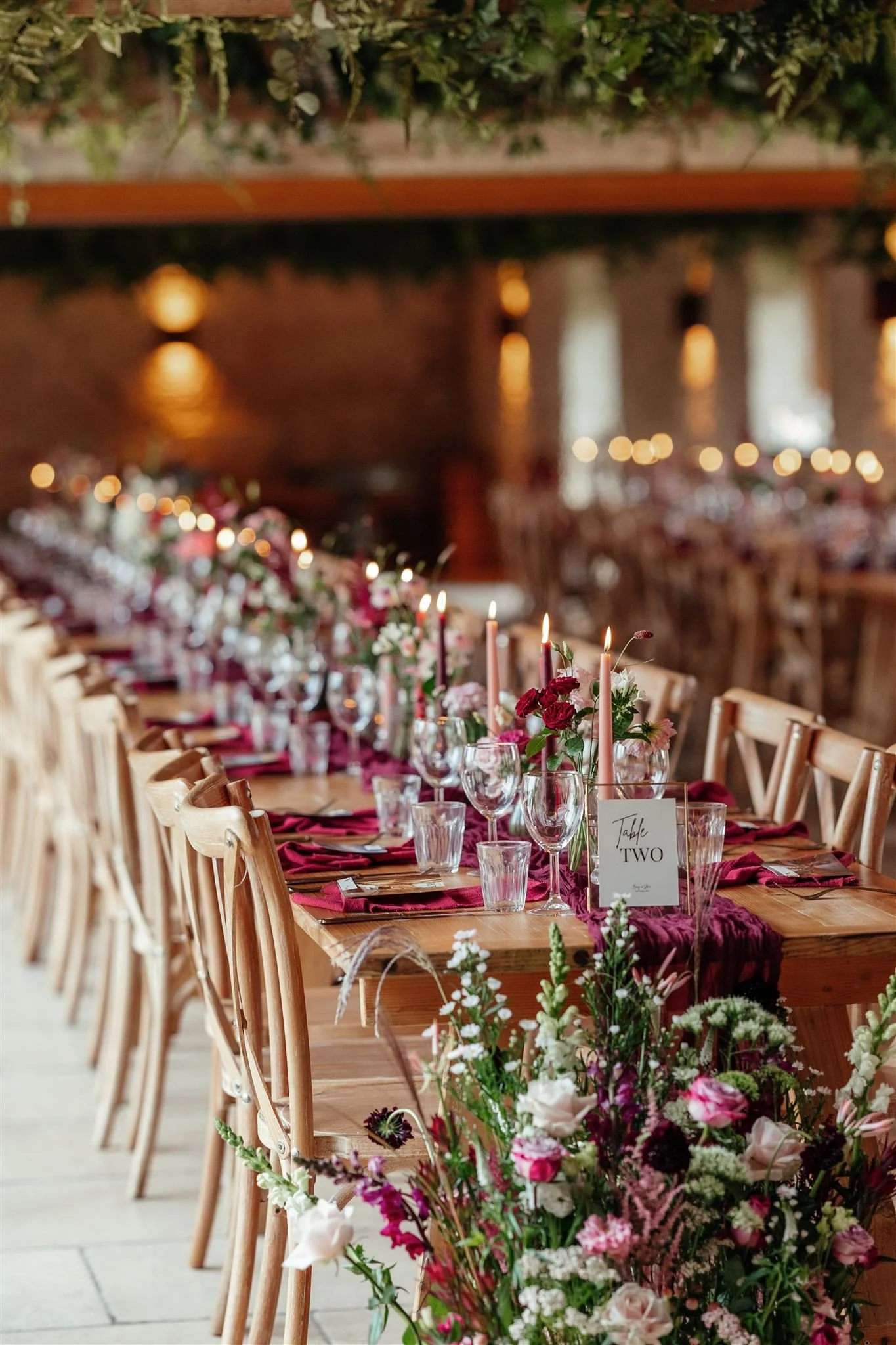 Pink &amp; Red Modern Valentine’s Day Wedding Ideas