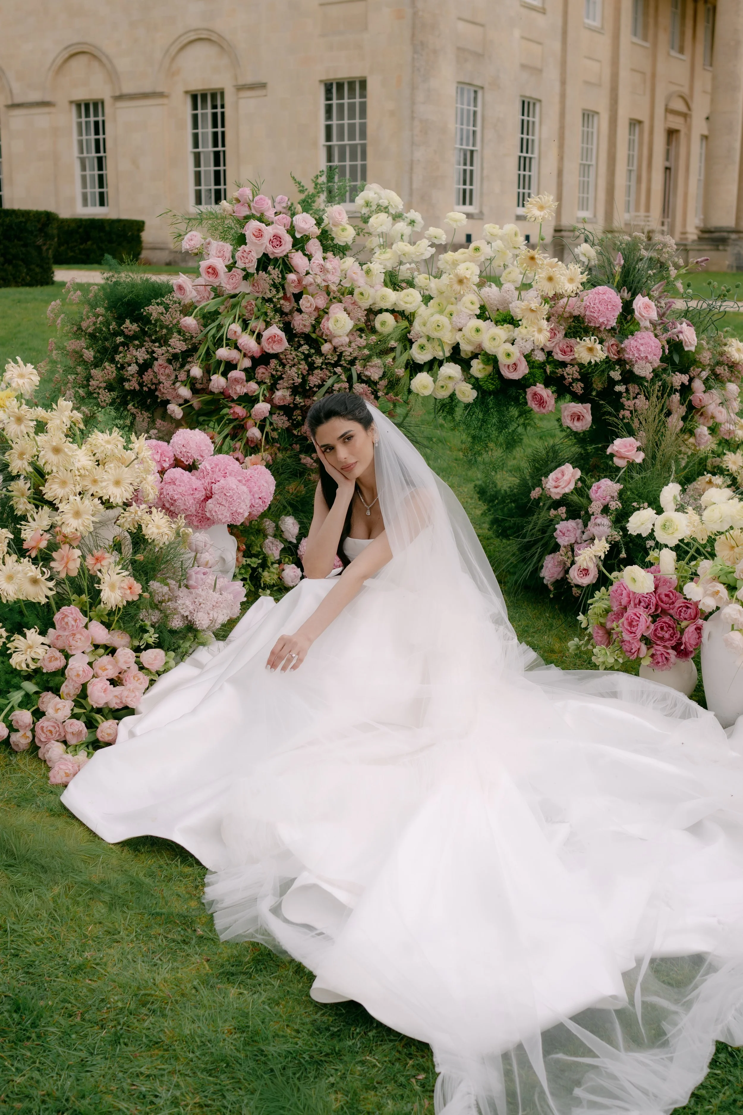 Spring outdoor wedding