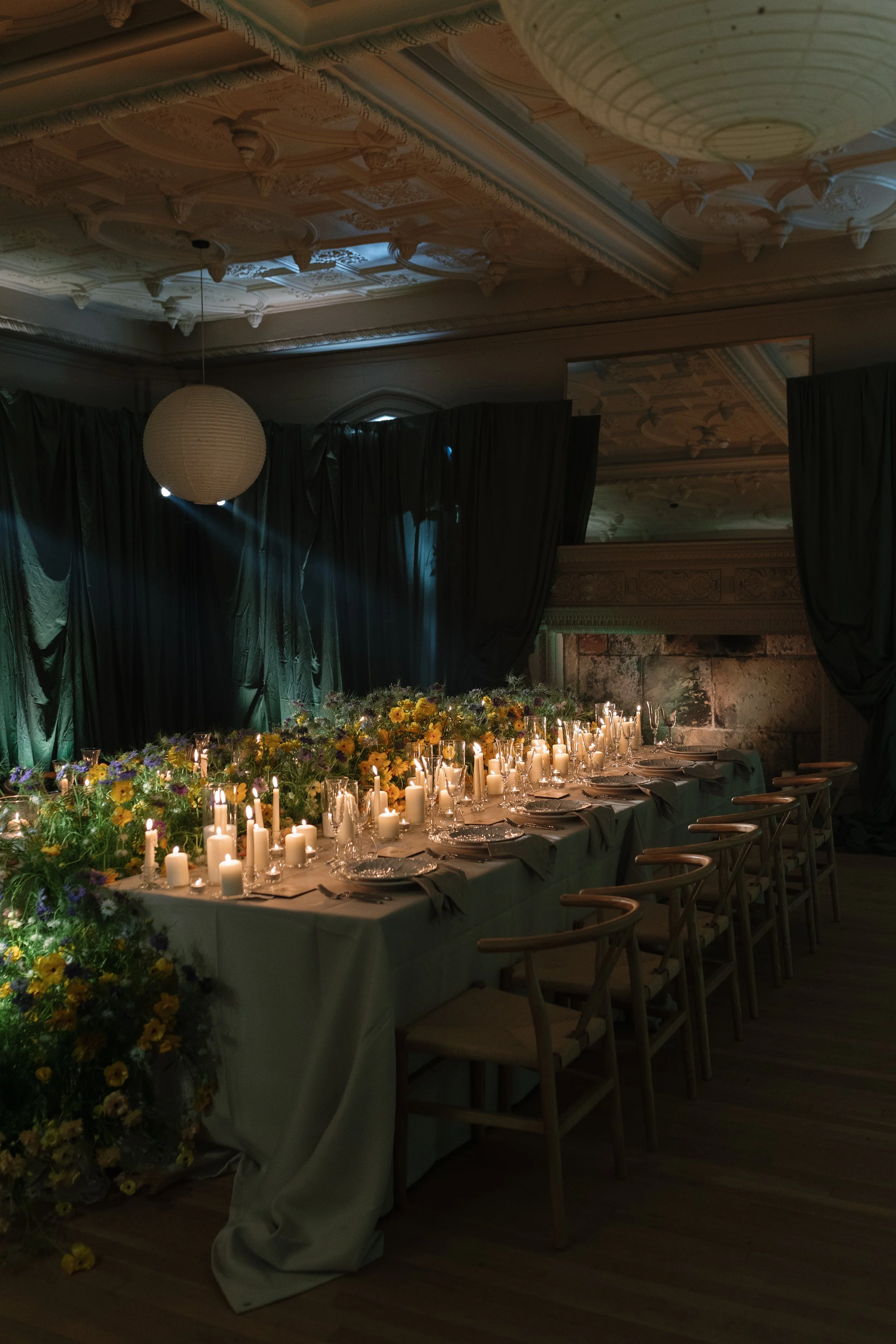Wedding breakfast at Denton Reserve 