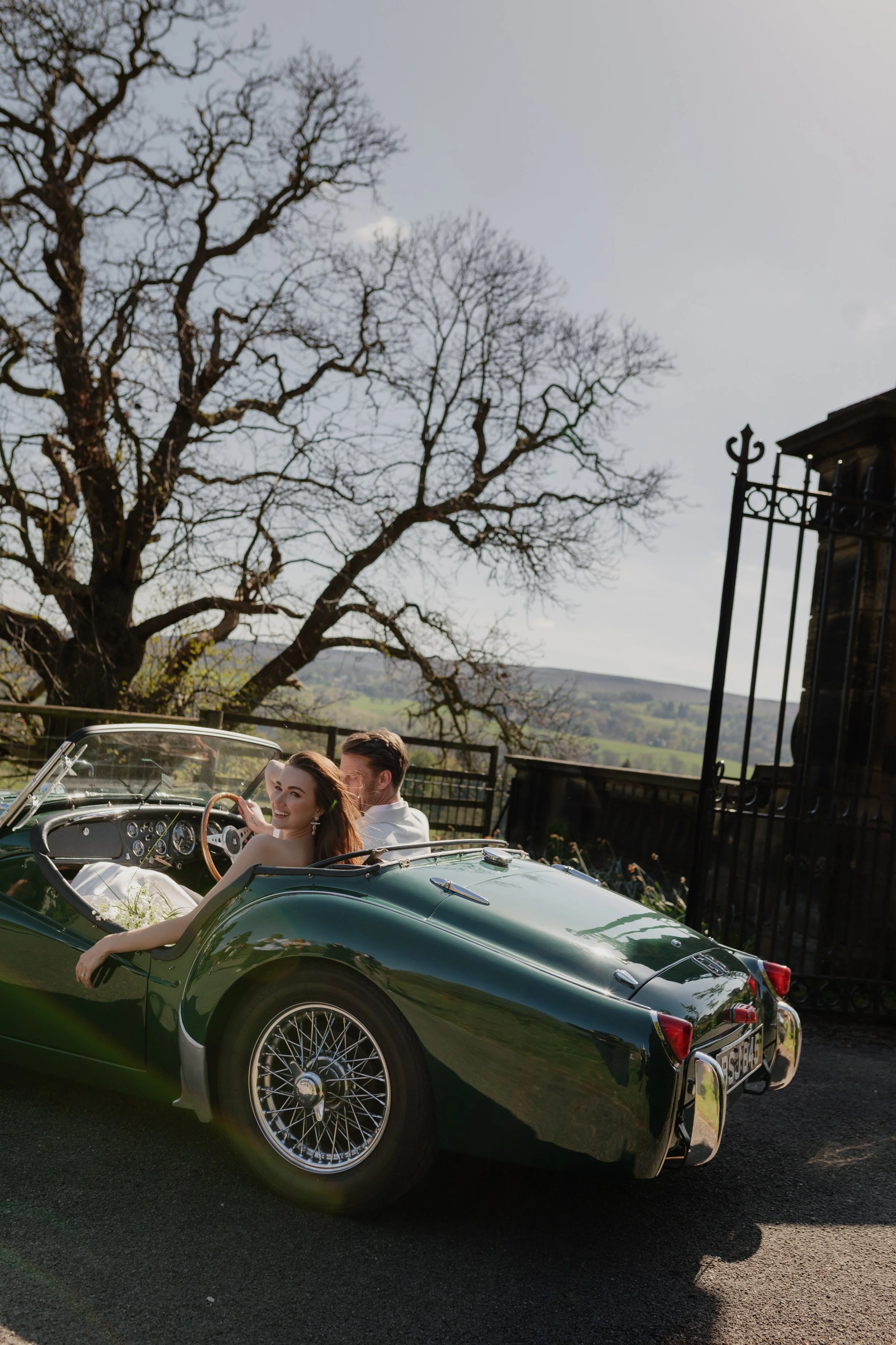 Countryside manor house wedding