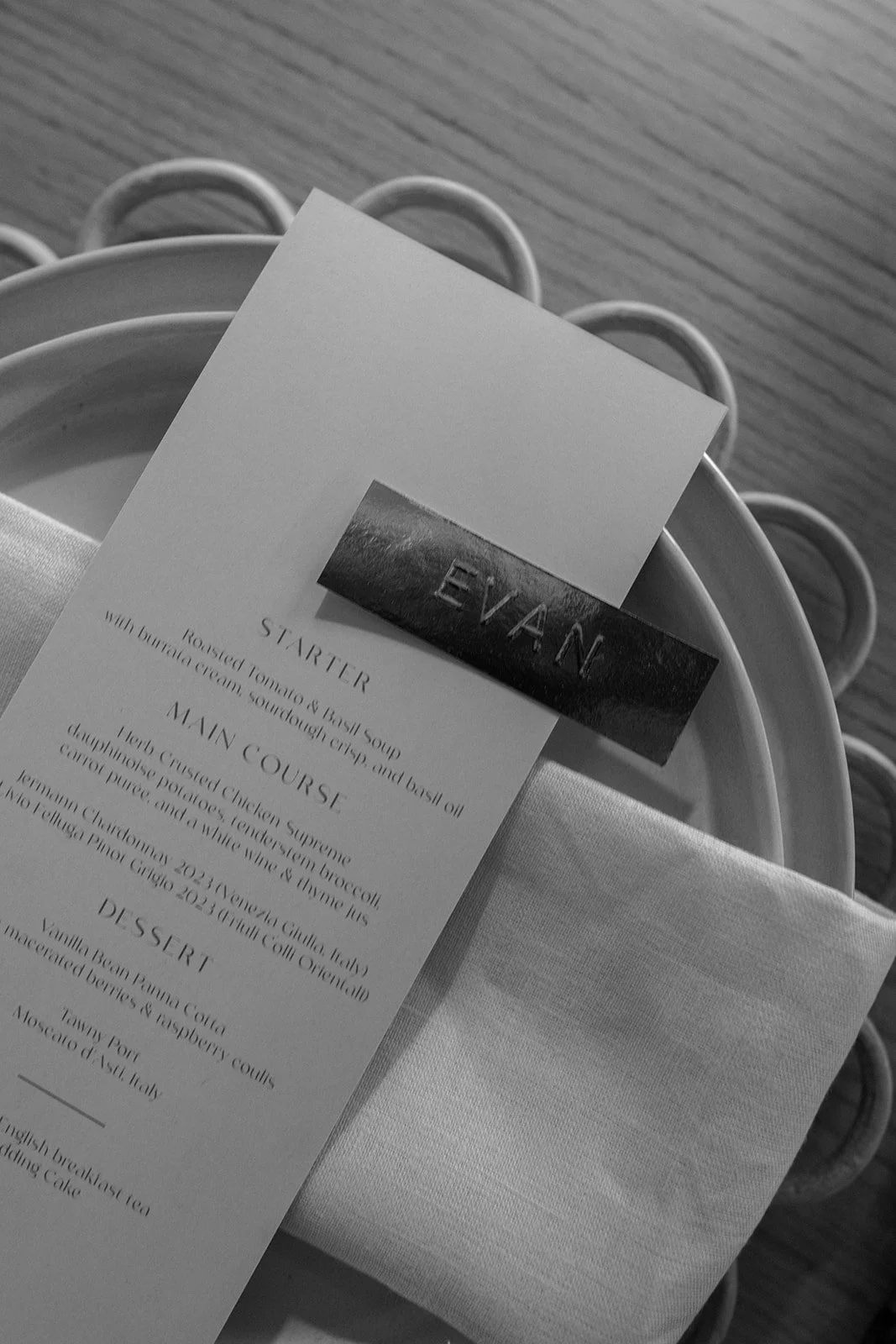 Elegant bespoke wedding stationery 