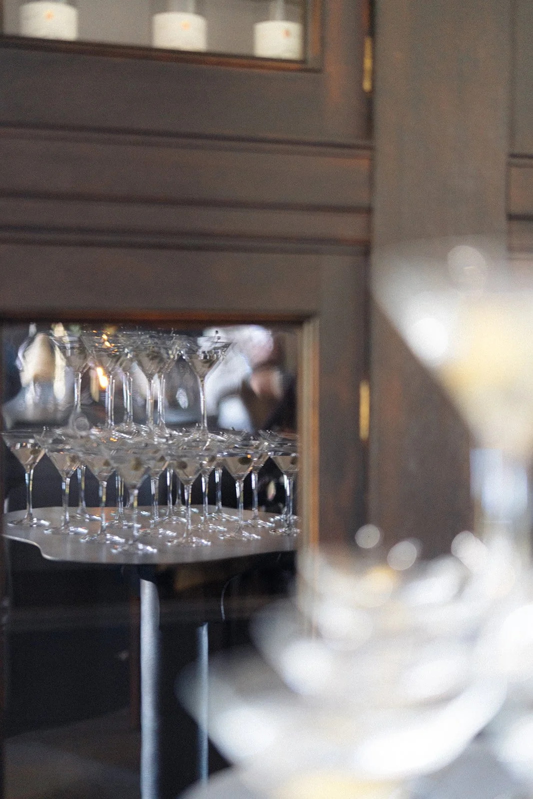 Unique wedding reception idea