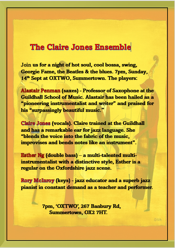 Claire Jones Jazz Ensemble