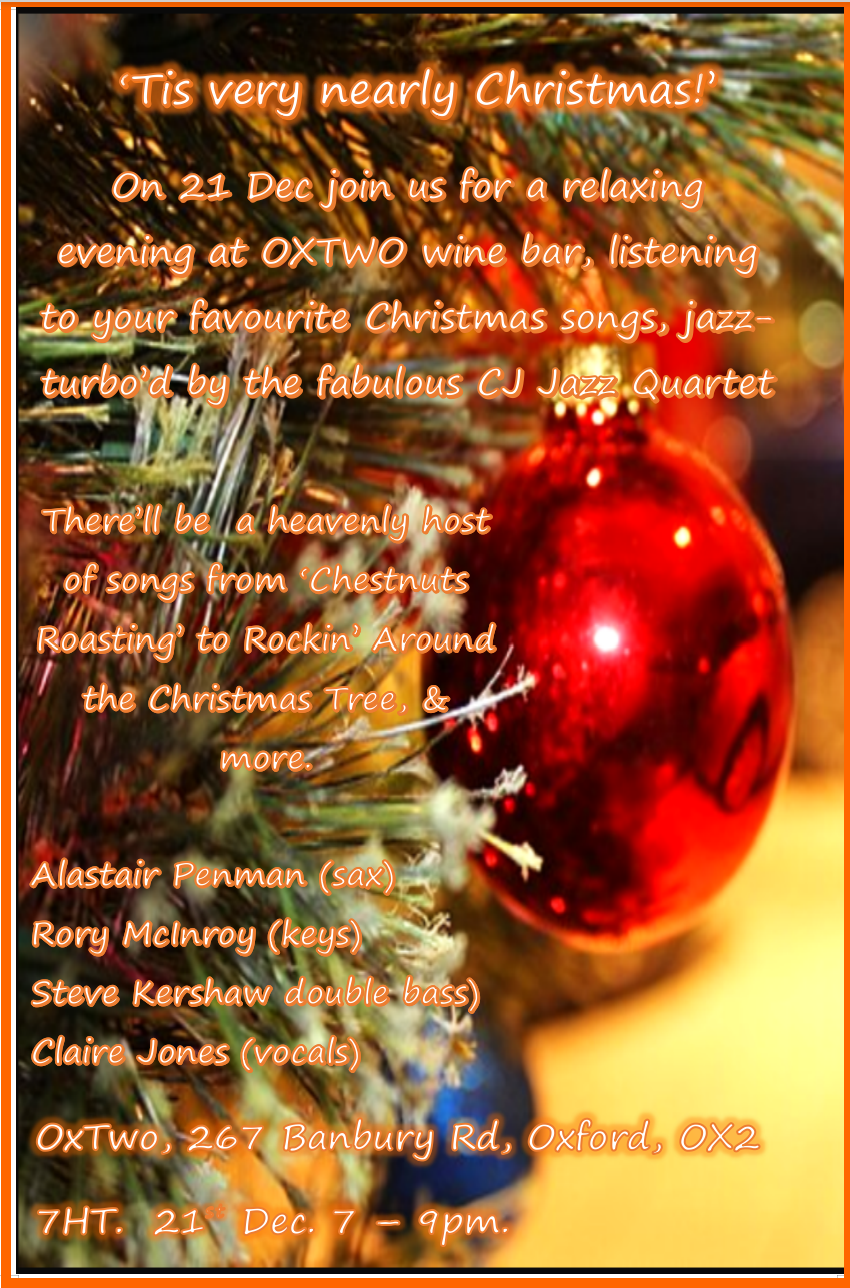 Claire Jones Christmas Jazz Ensemble