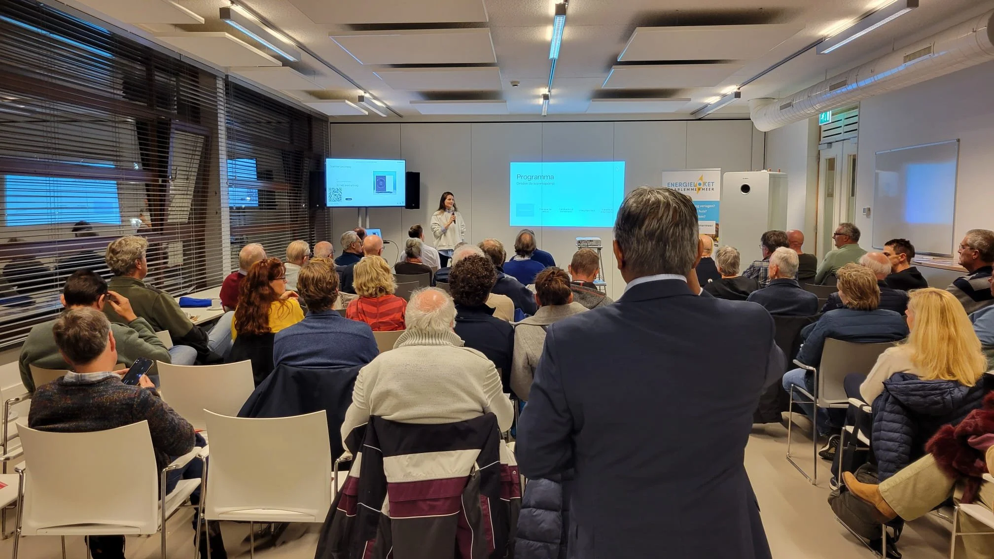 Een succesvolle warmtepompbijeenkomst in Badhoevedorp