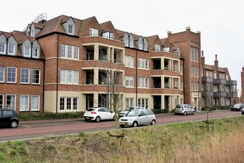Appartementencomplex in Tudorpark in Hoofddorp, Haarlemmermeer.
