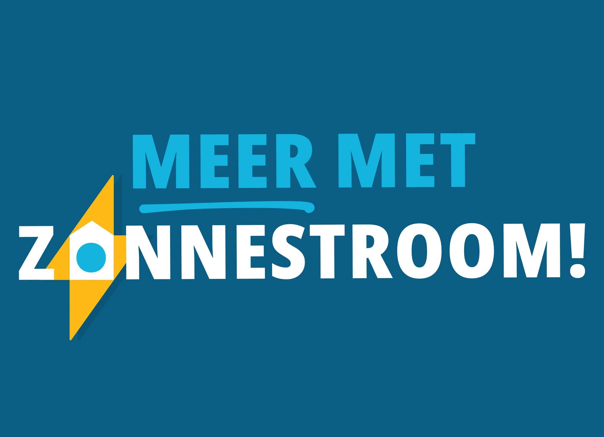 logo van campagne Meer met Zonnestroom