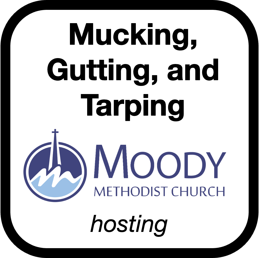 Mucking, Gutting, and Tarping at Moody Methodist Church (Galveston)