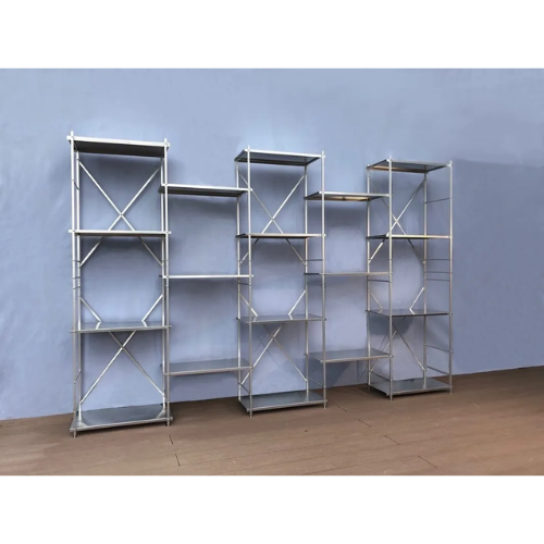 Collapsible Bookcase 10' Wall Shelf Display.png