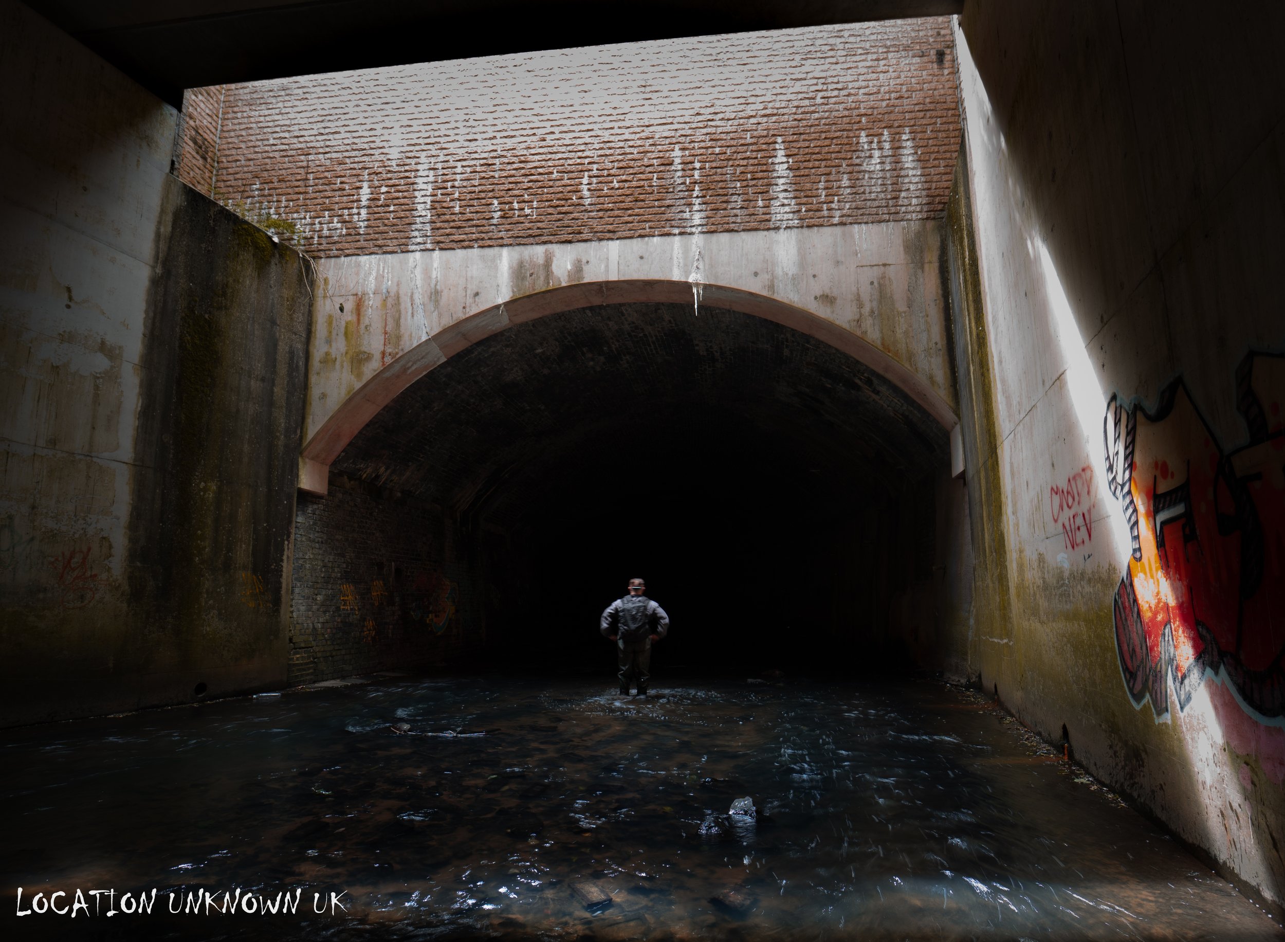 Culvert infall.